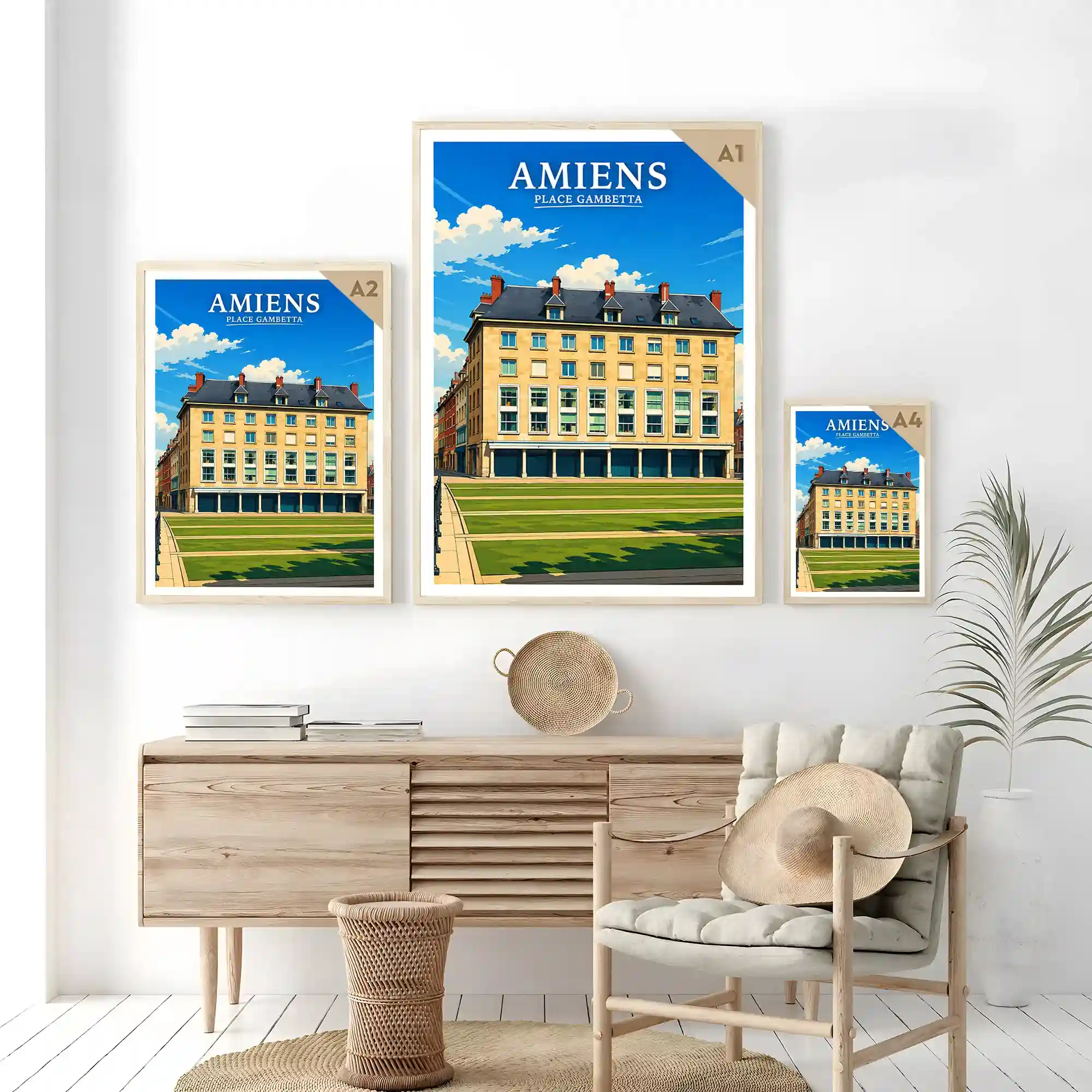 Affiche - Amiens - Place Gambetta - Image 7