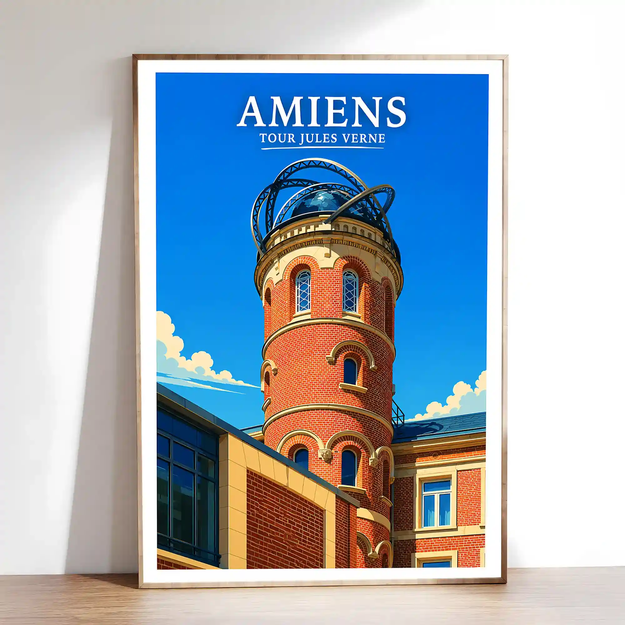 Affiche - Amiens - Tour Jules Verne - Image 2