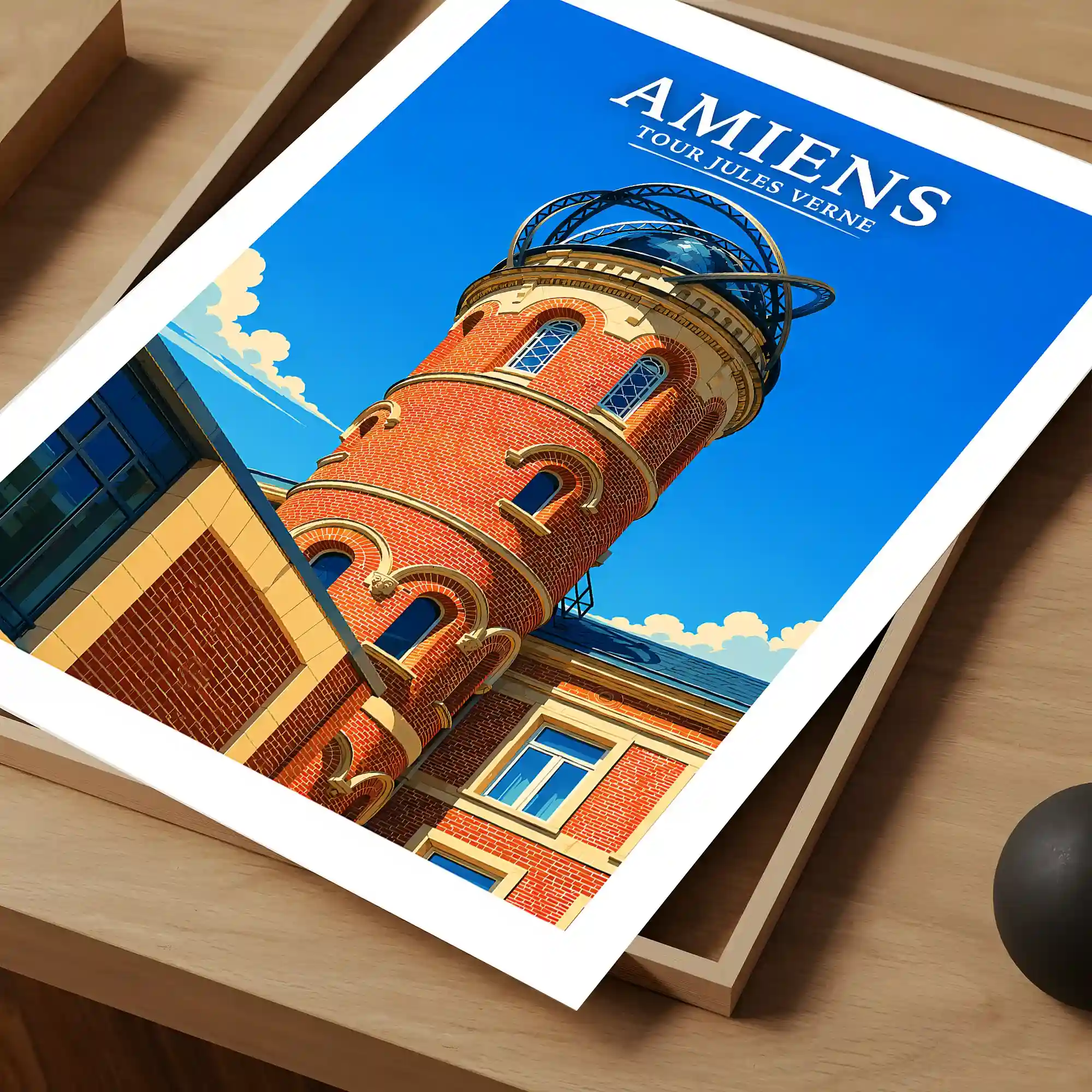 Affiche - Amiens - Tour Jules Verne - Image 4