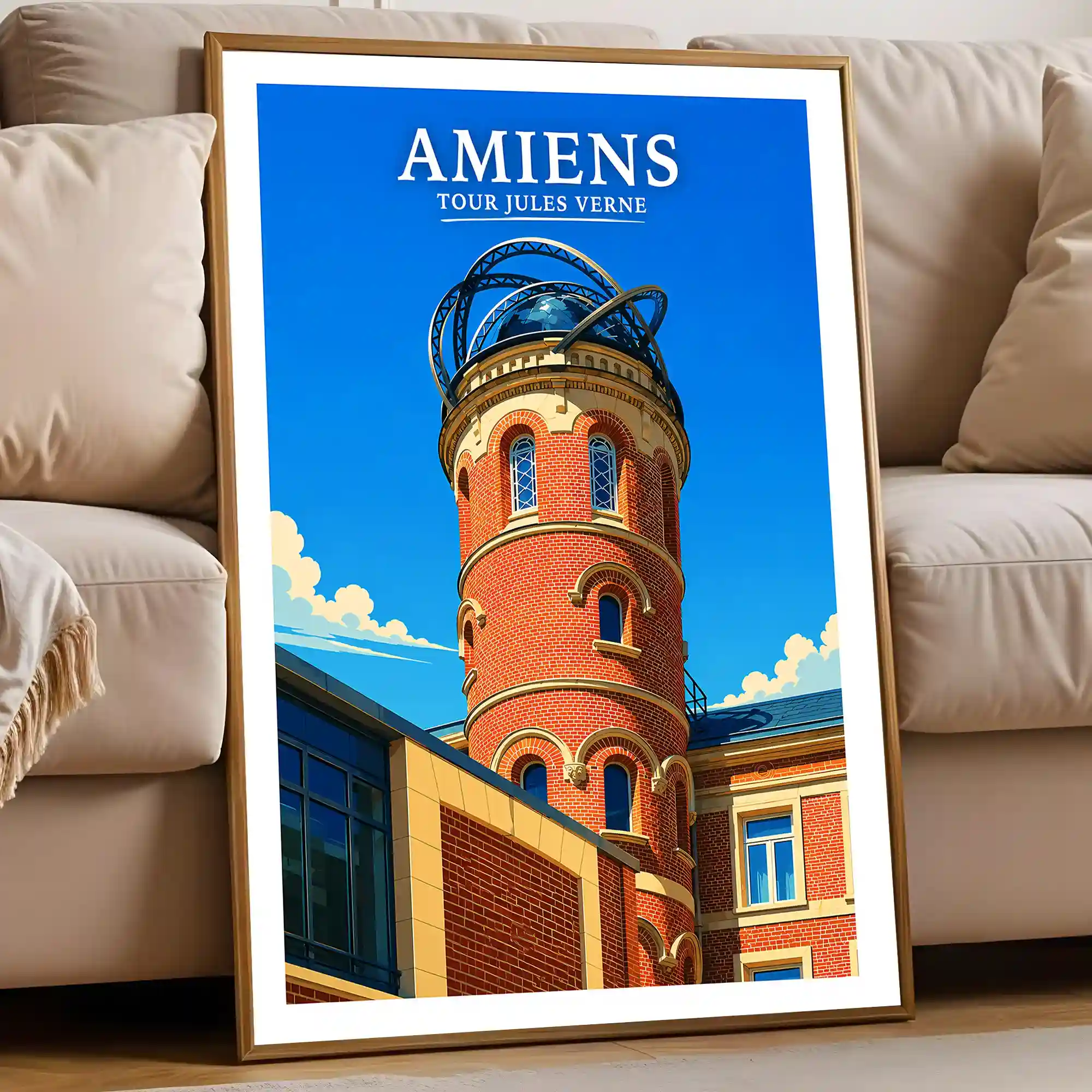Affiche - Amiens - Tour Jules Verne - Image 5