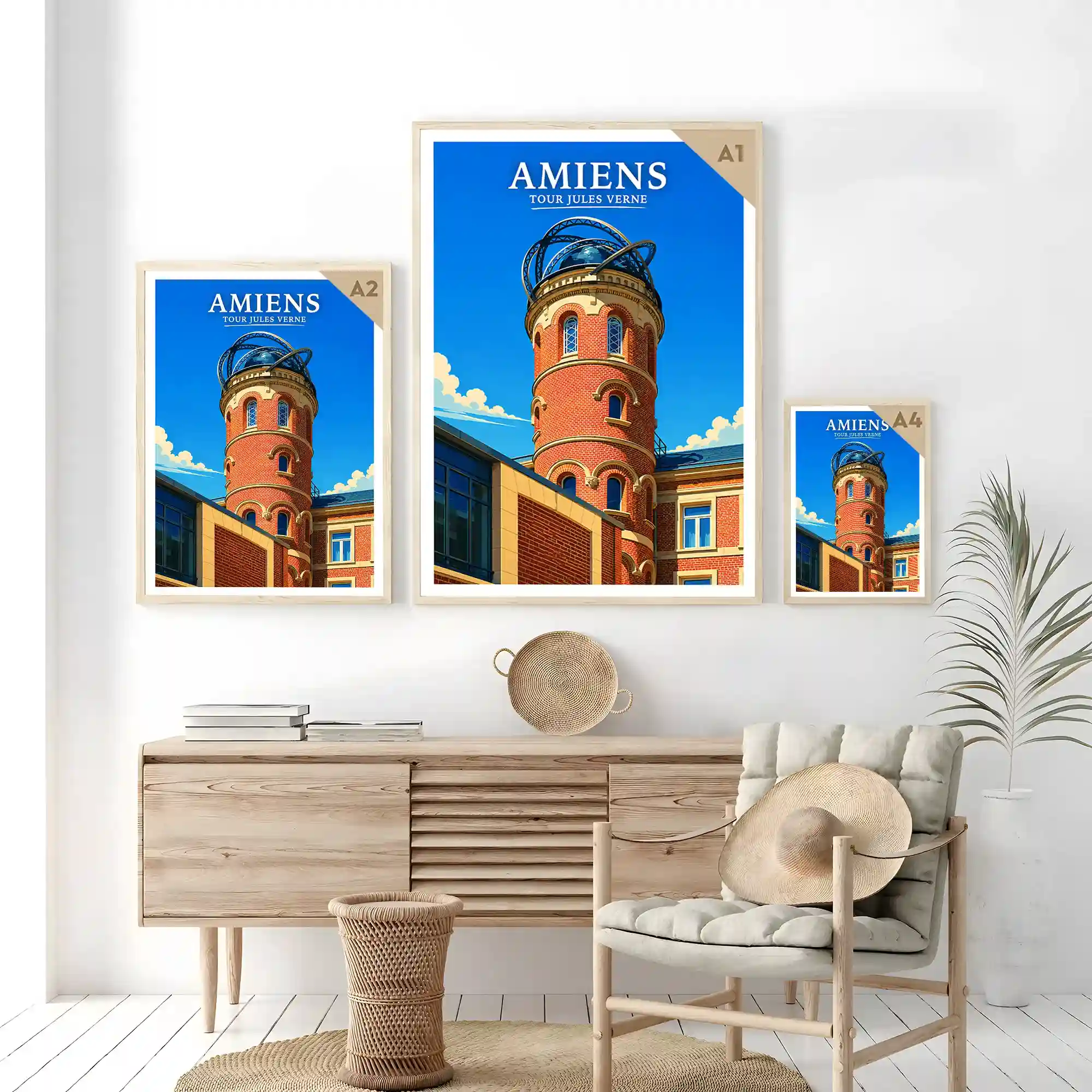 Affiche - Amiens - Tour Jules Verne - Image 7