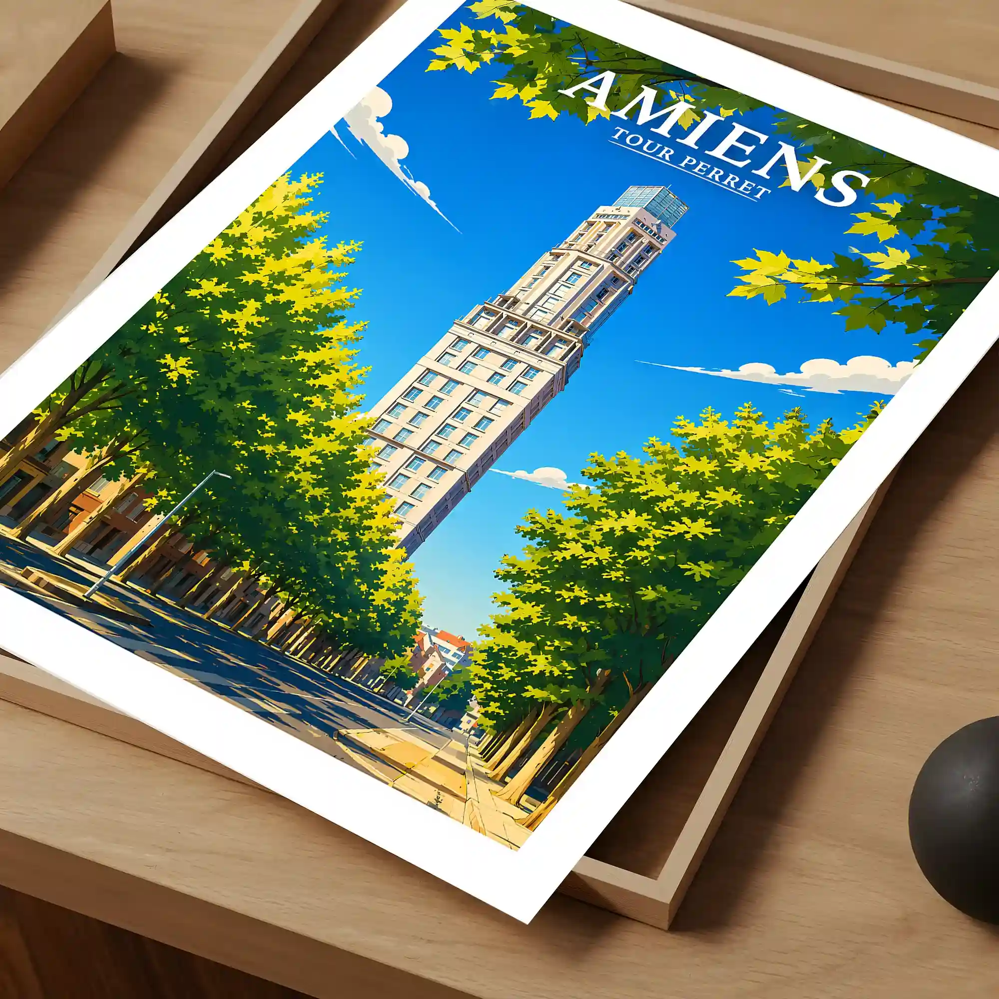 Affiche - Amiens - Tour Perret - Image 4