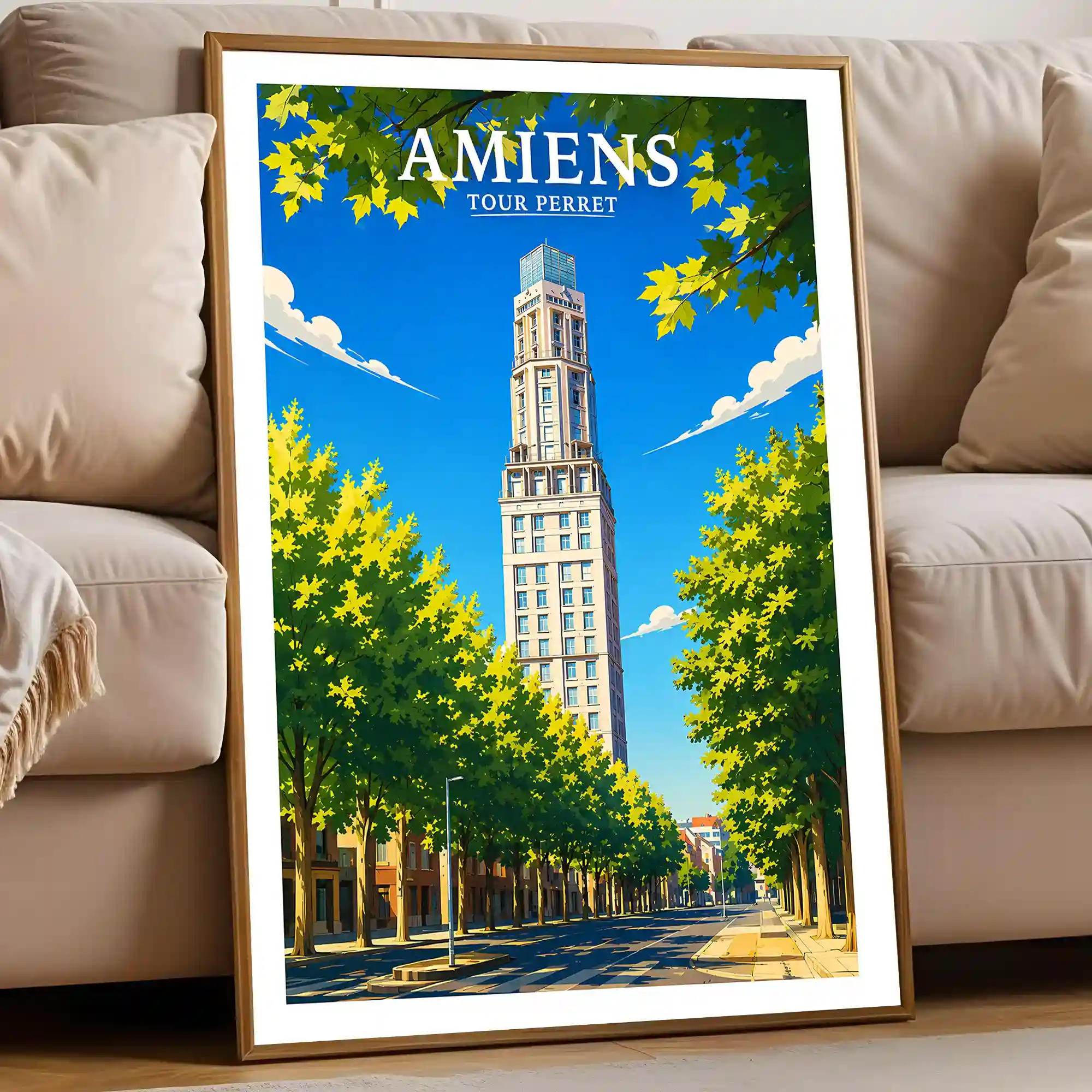 Affiche - Amiens - Tour Perret - Image 5
