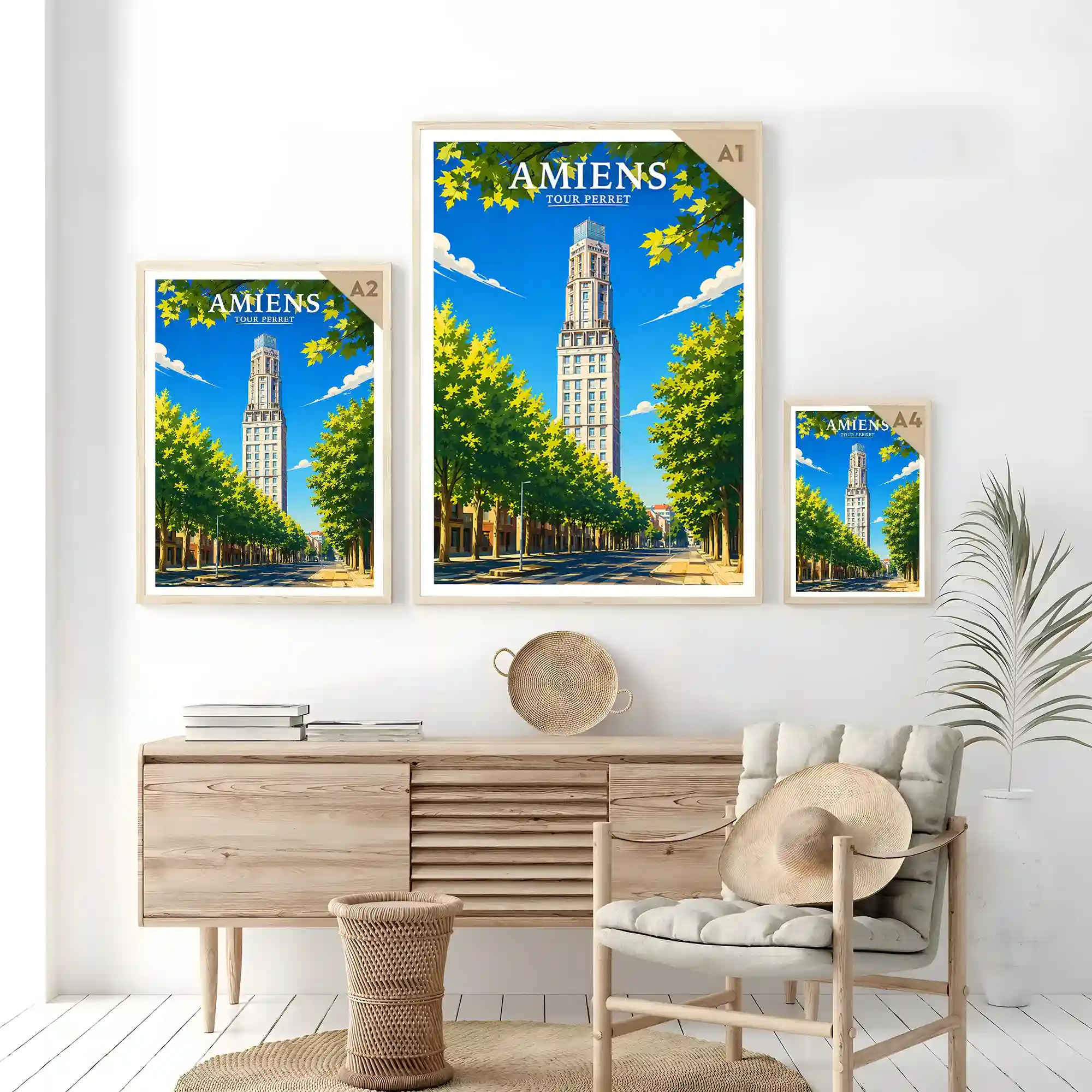 Affiche - Amiens - Tour Perret - Image 7