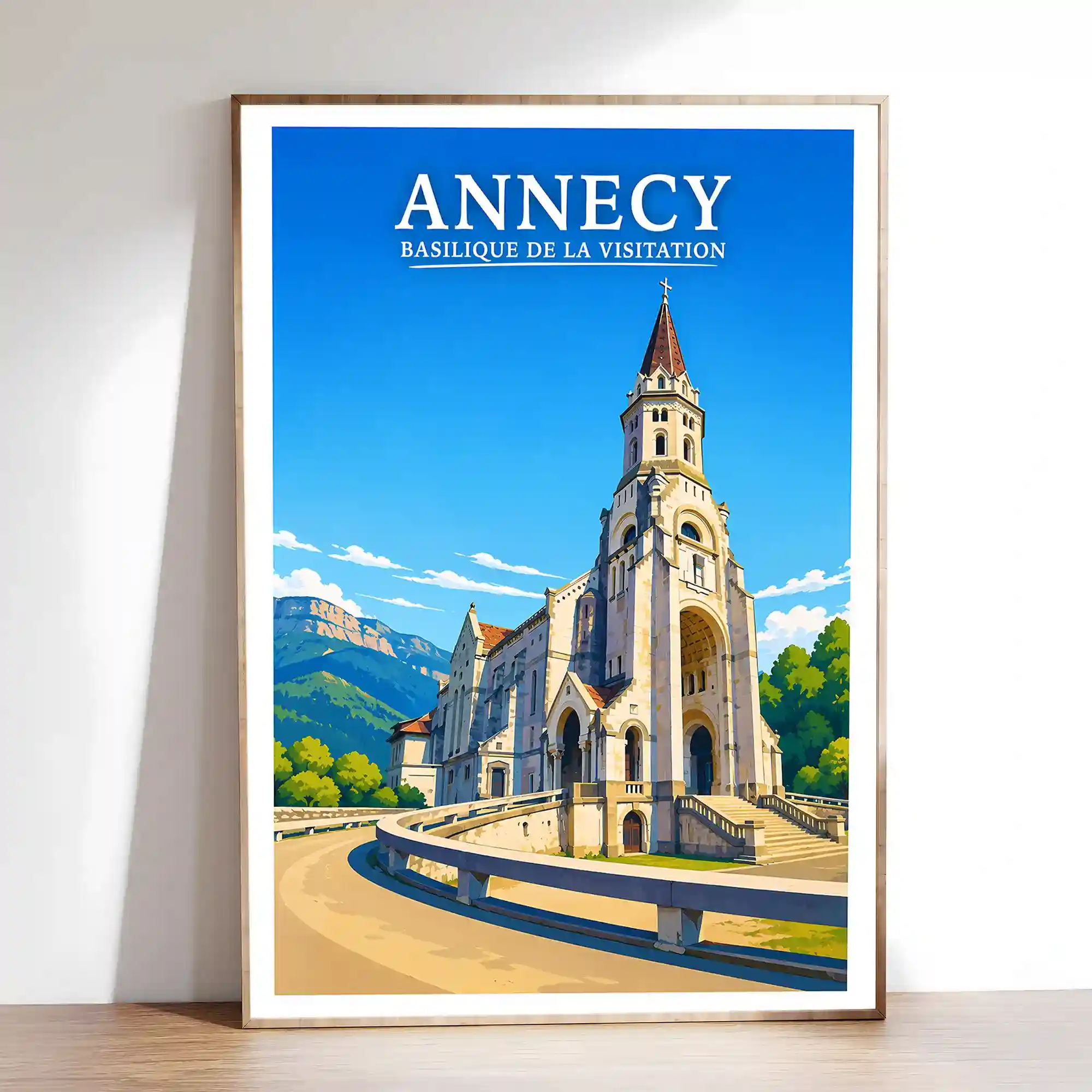 Affiche - Annecy - Basilique de la Visitation - Image 2