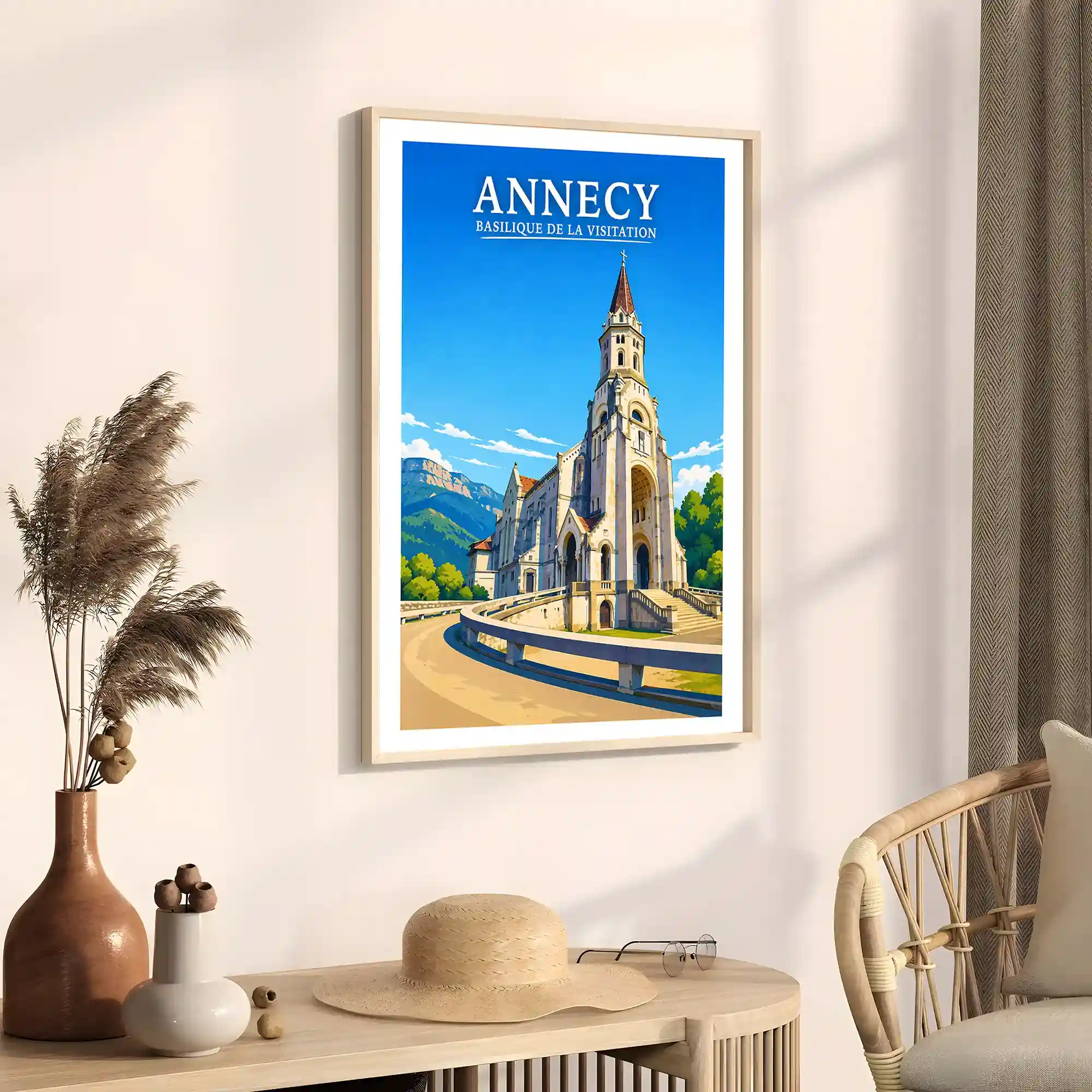 Affiche - Annecy - Basilique de la Visitation - Image 3