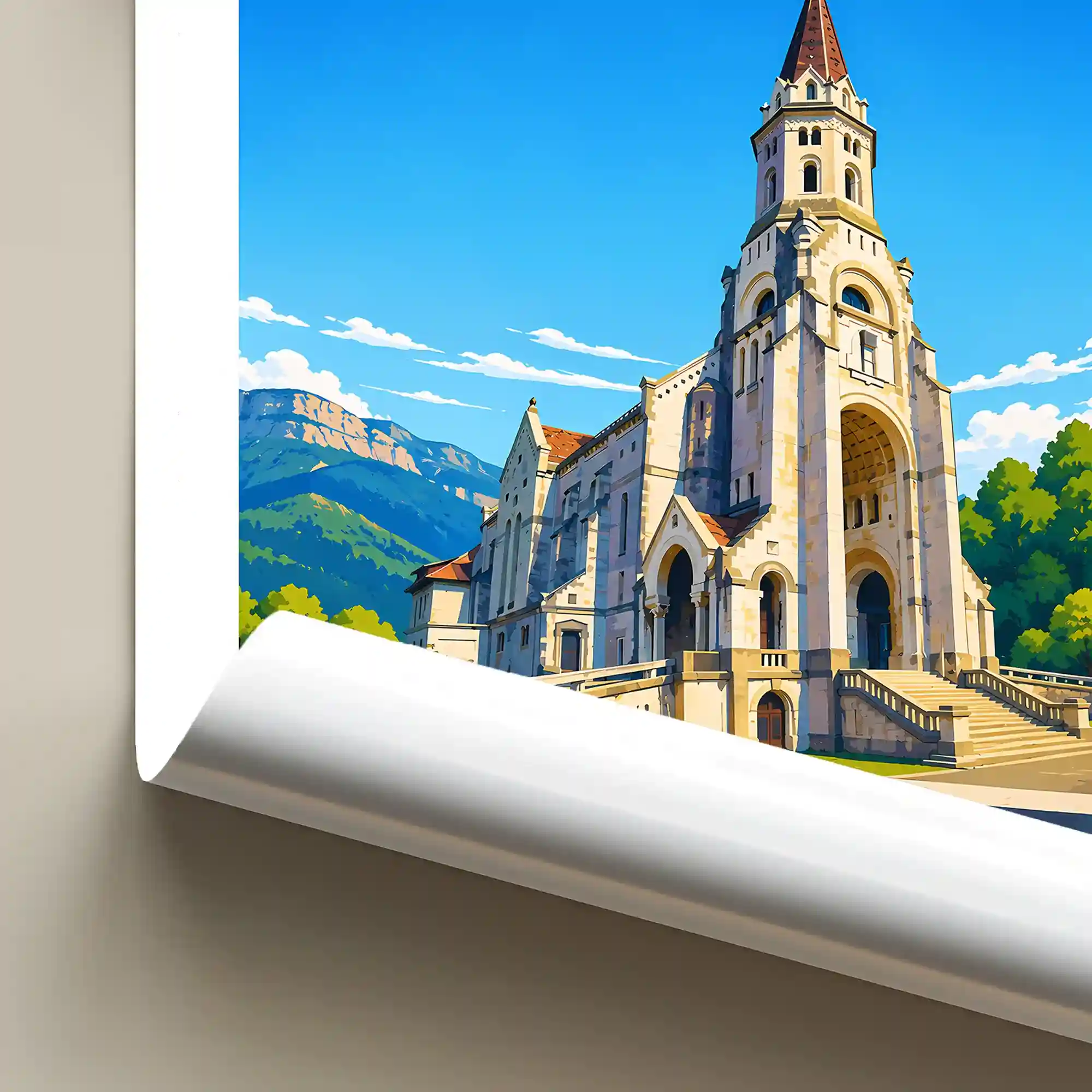 Affiche - Annecy - Basilique de la Visitation - Image 6