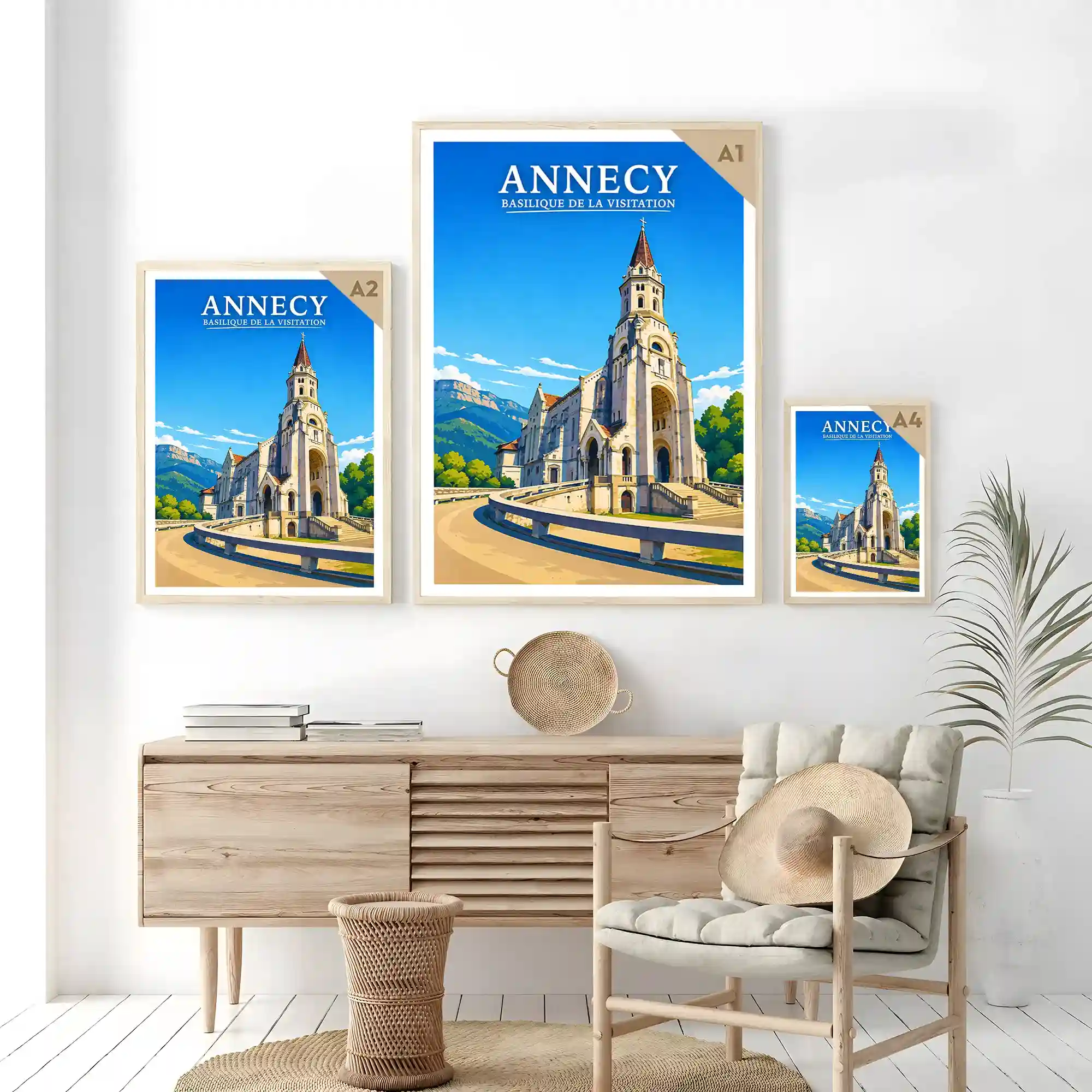 Affiche - Annecy - Basilique de la Visitation - Image 7