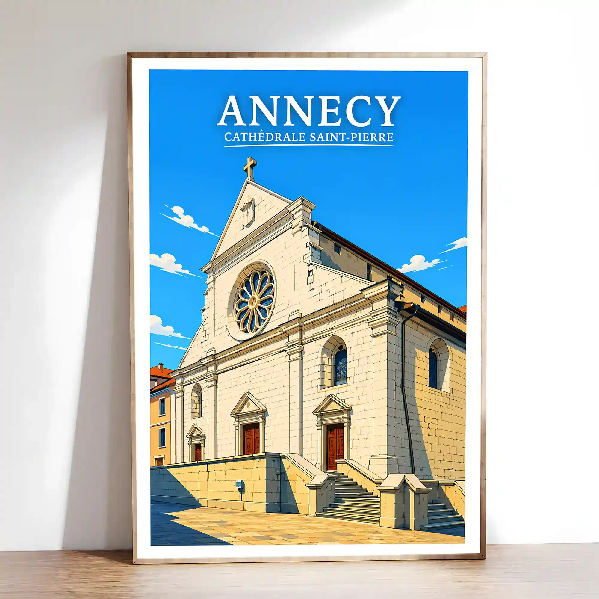 Affiche - Annecy - Cathédrale Saint-Pierre - Image 2