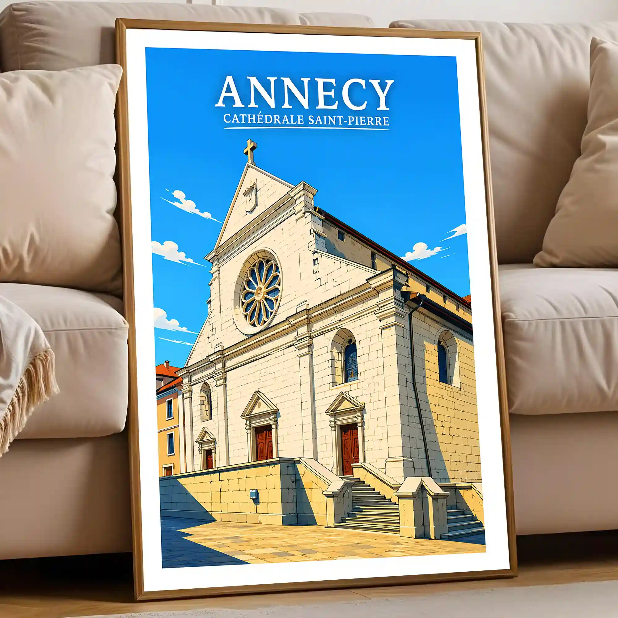 Affiche - Annecy - Cathédrale Saint-Pierre - Image 5