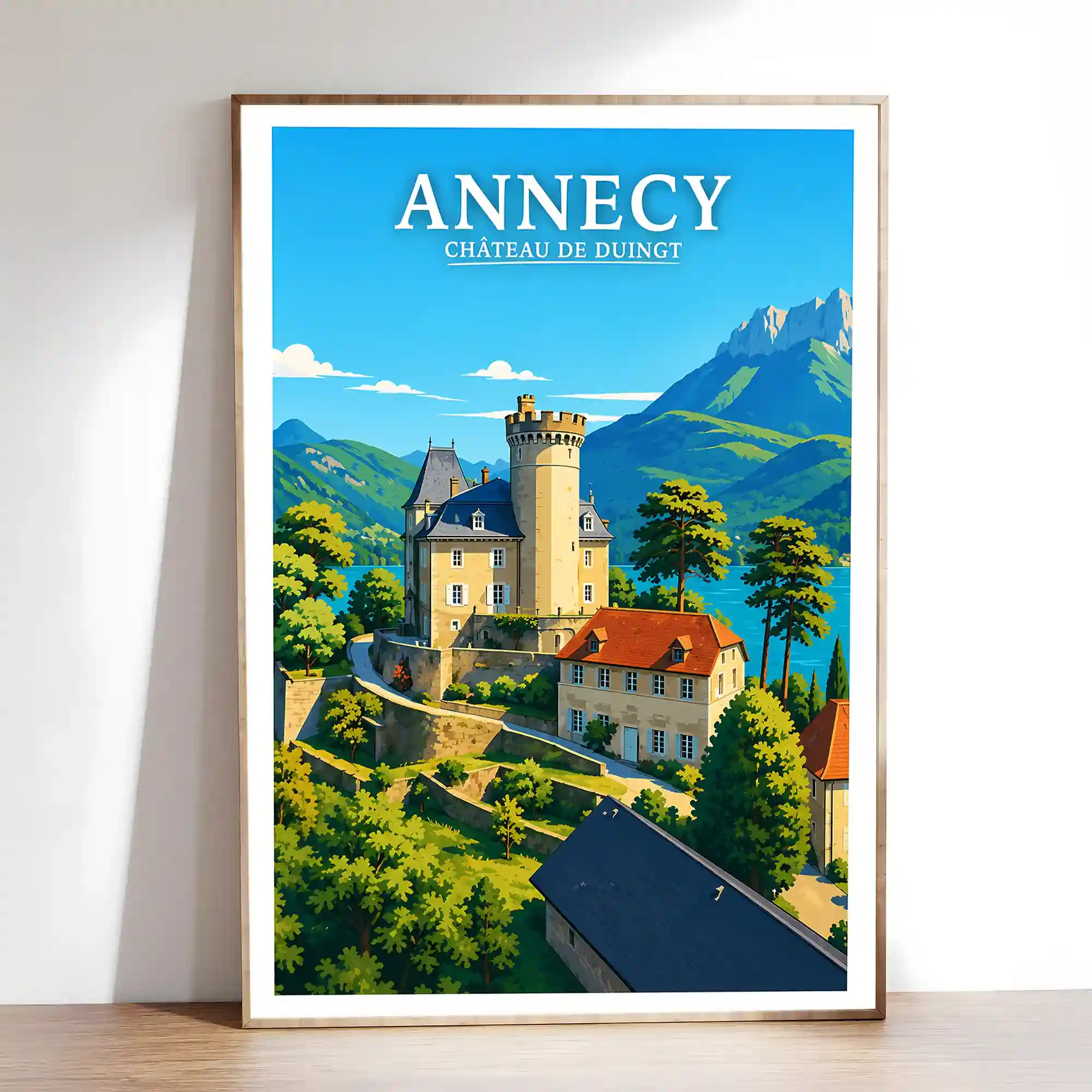 Affiche - Annecy - Château de Duingt - Image 2