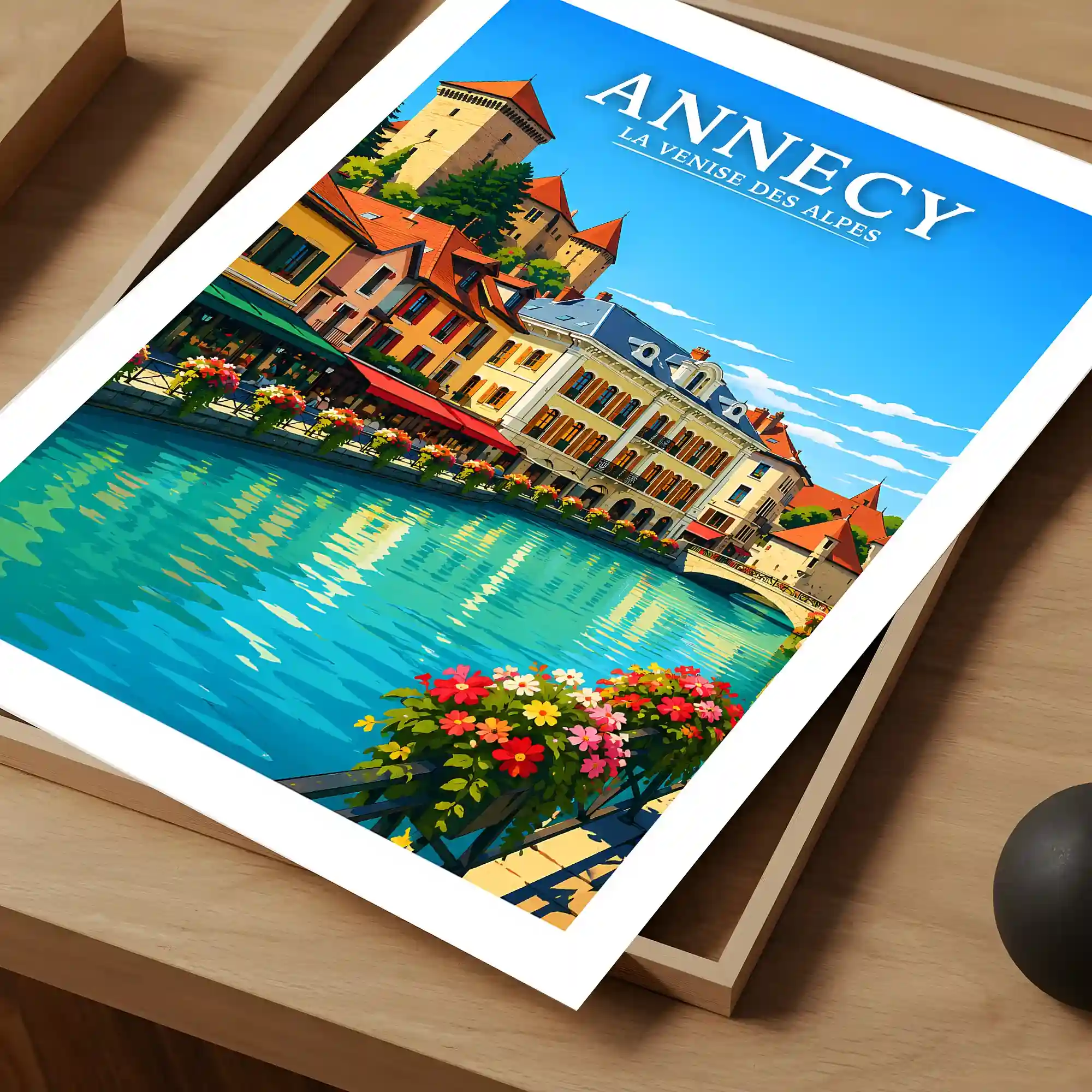 Affiche - Annecy - La Venise des Alpes - Image 4