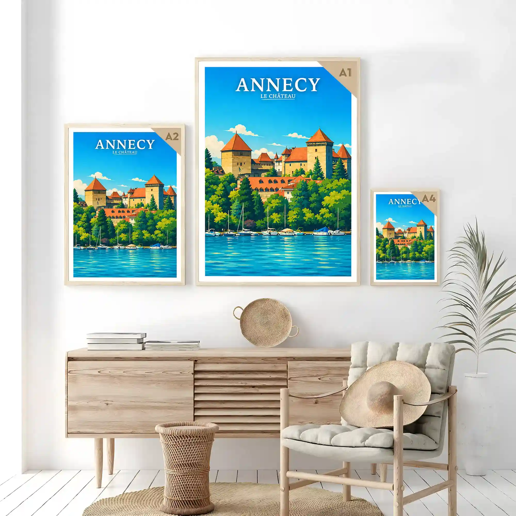 Affiche - Annecy - Le Château - Image 7