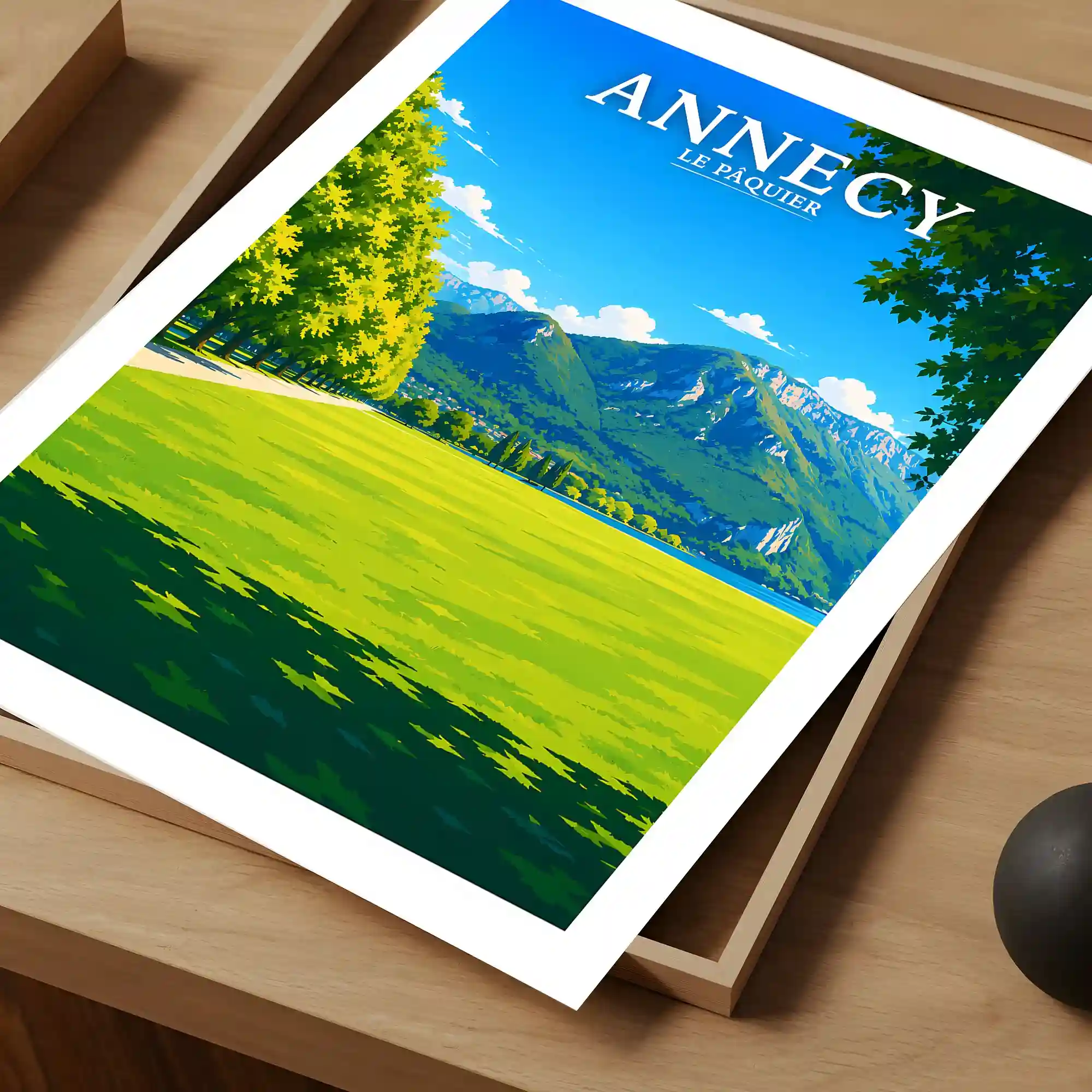 Affiche - Annecy - Le Pâquier - Image 4