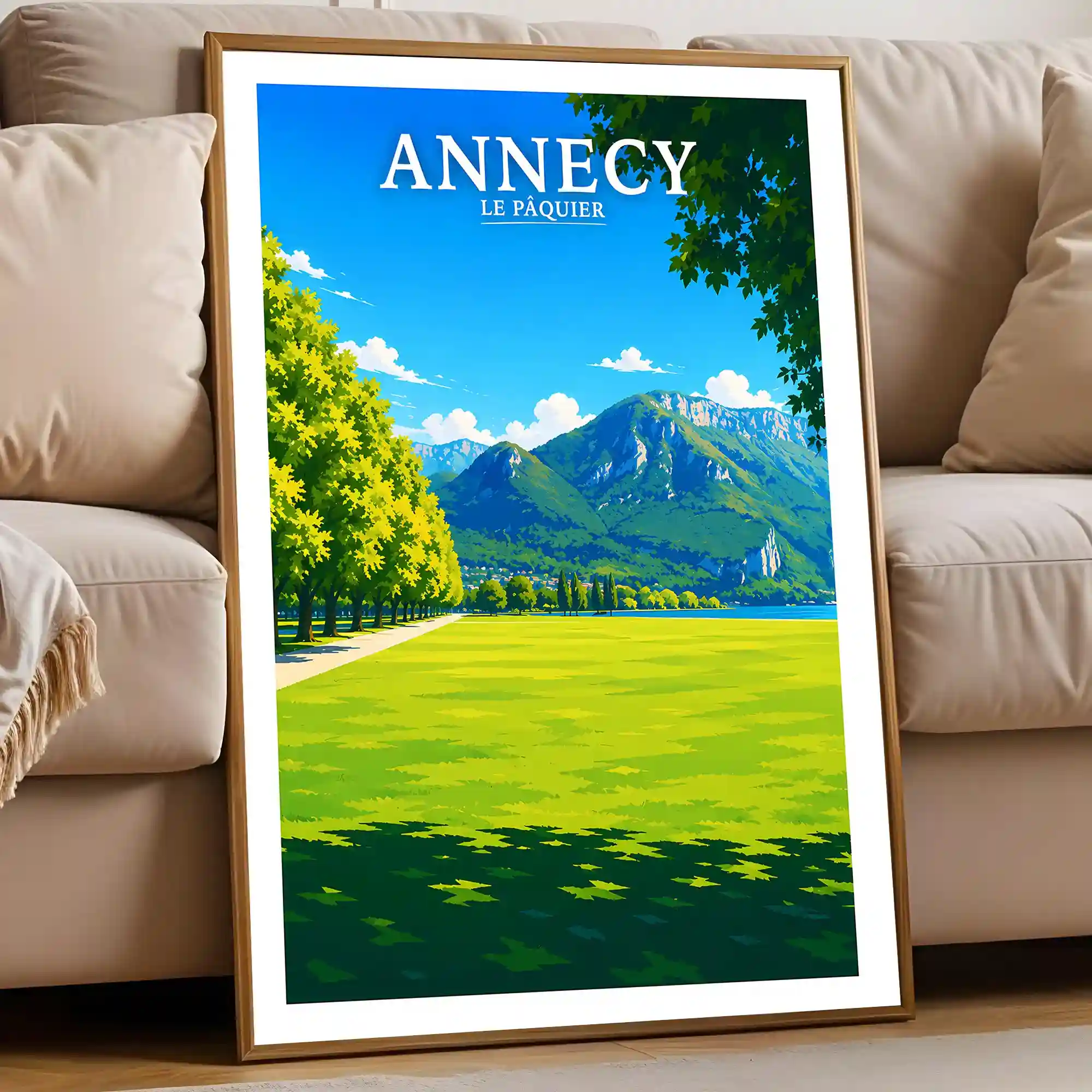 Affiche - Annecy - Le Pâquier - Image 5