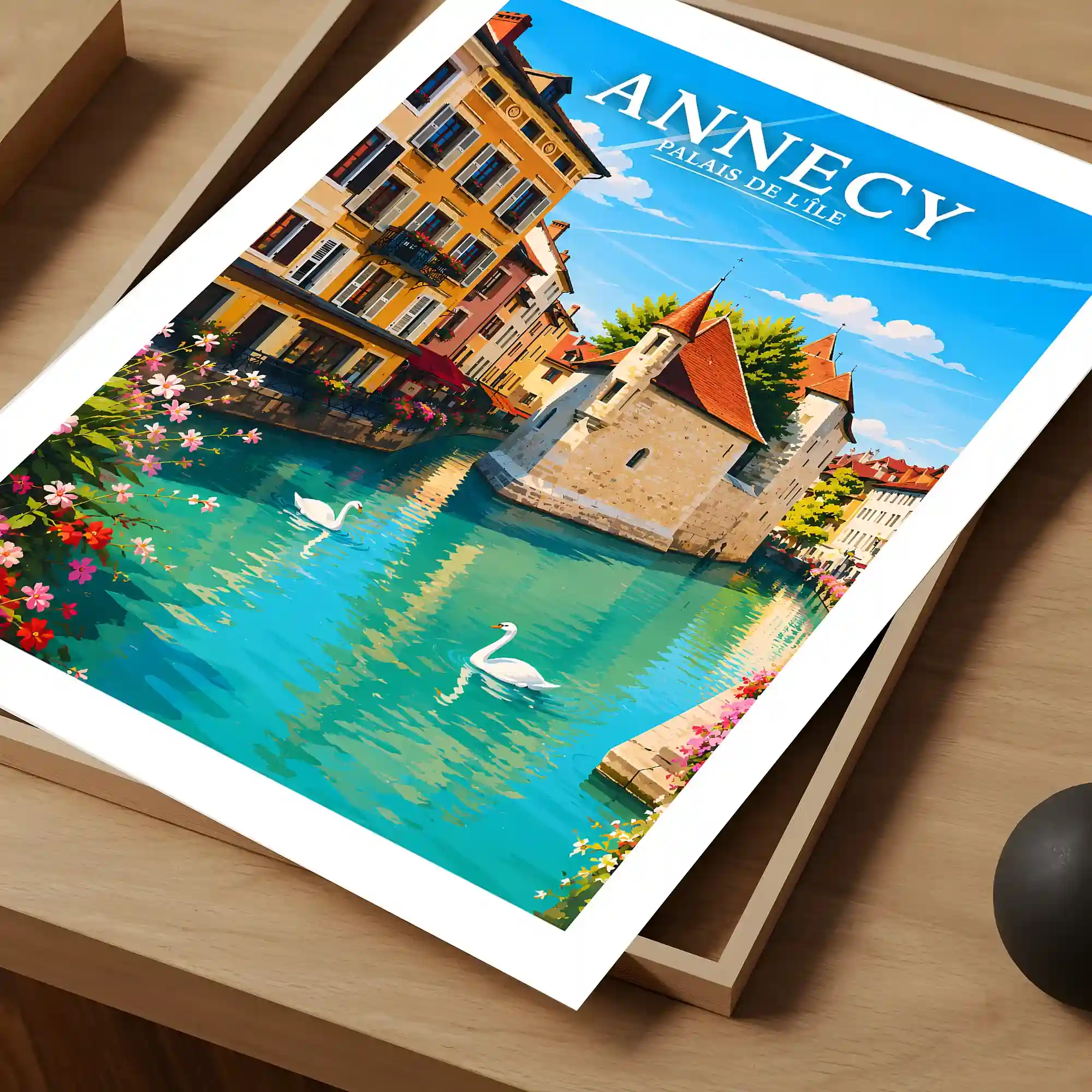 Affiche - Annecy - Palais de l'Île - Image 4