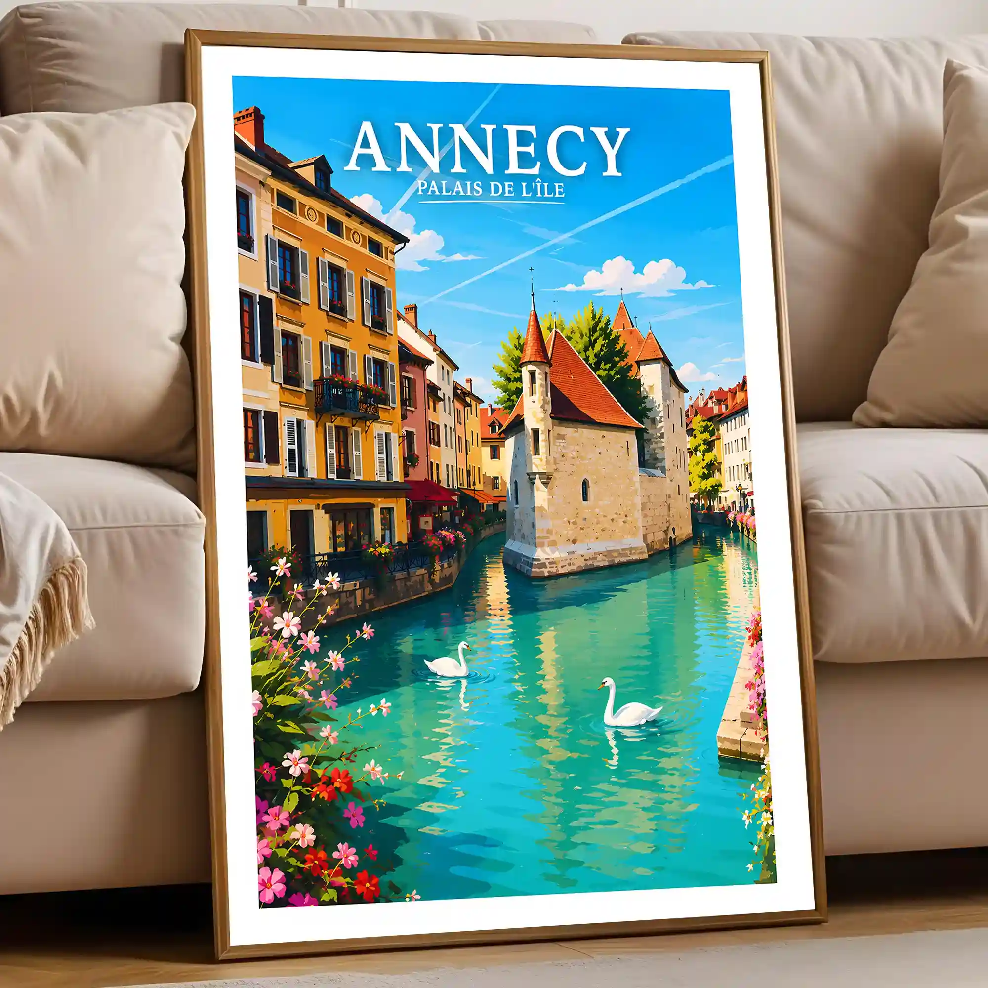 Affiche - Annecy - Palais de l'Île - Image 5