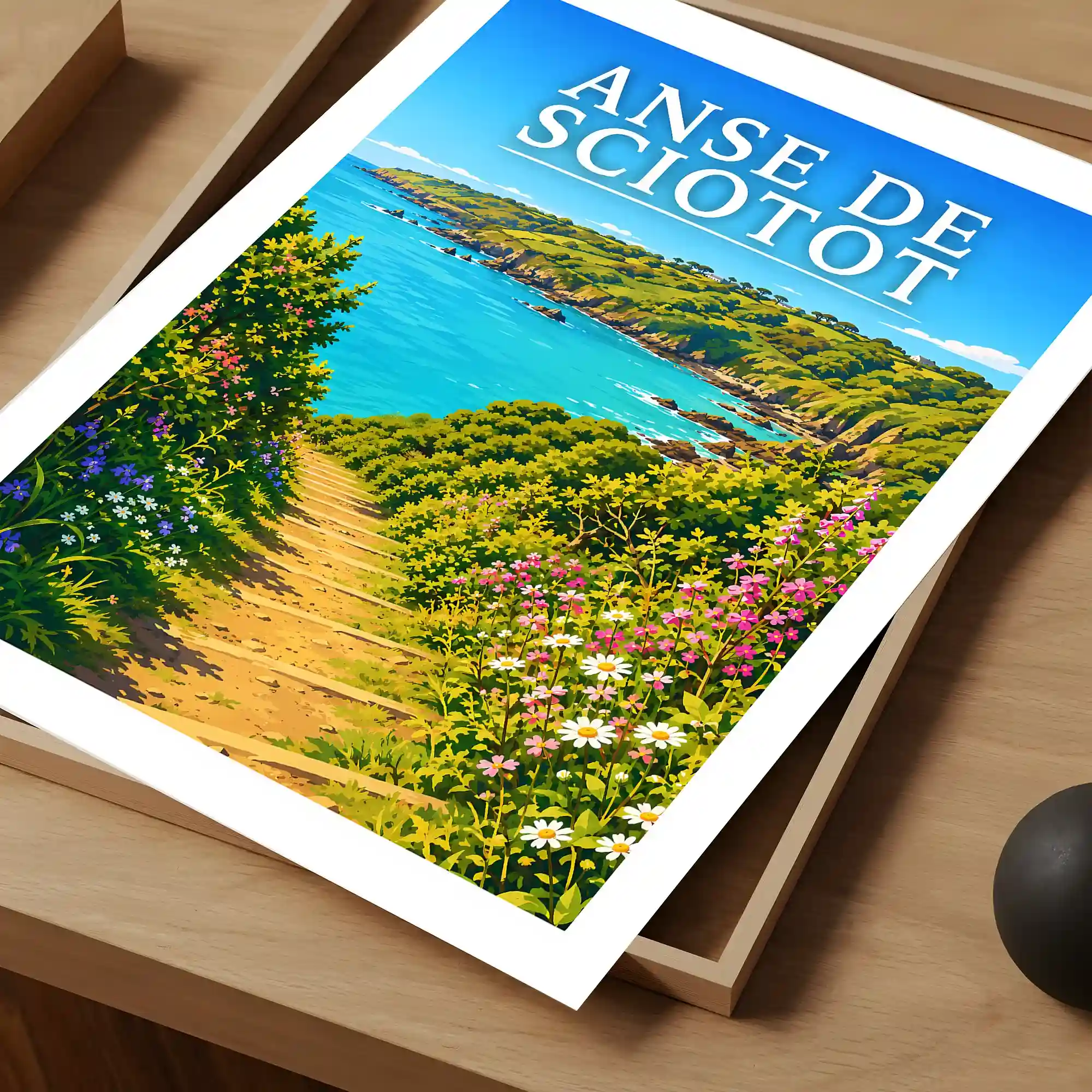 Affiche - Anse de Sciotot - Image 4