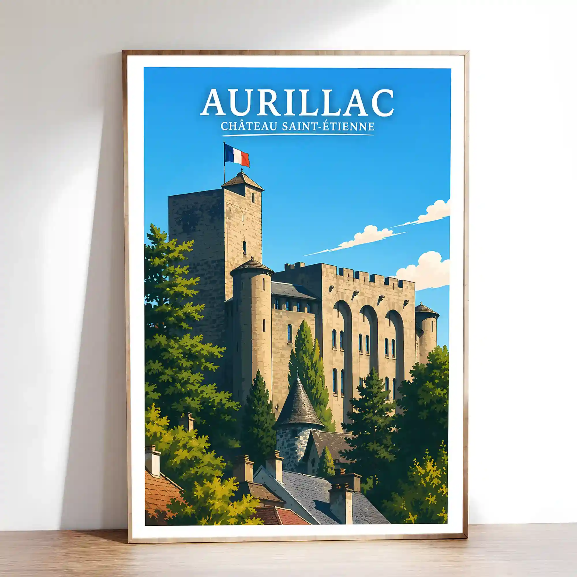 Affiche - Aurillac - Château Saint-Étienne - Image 2