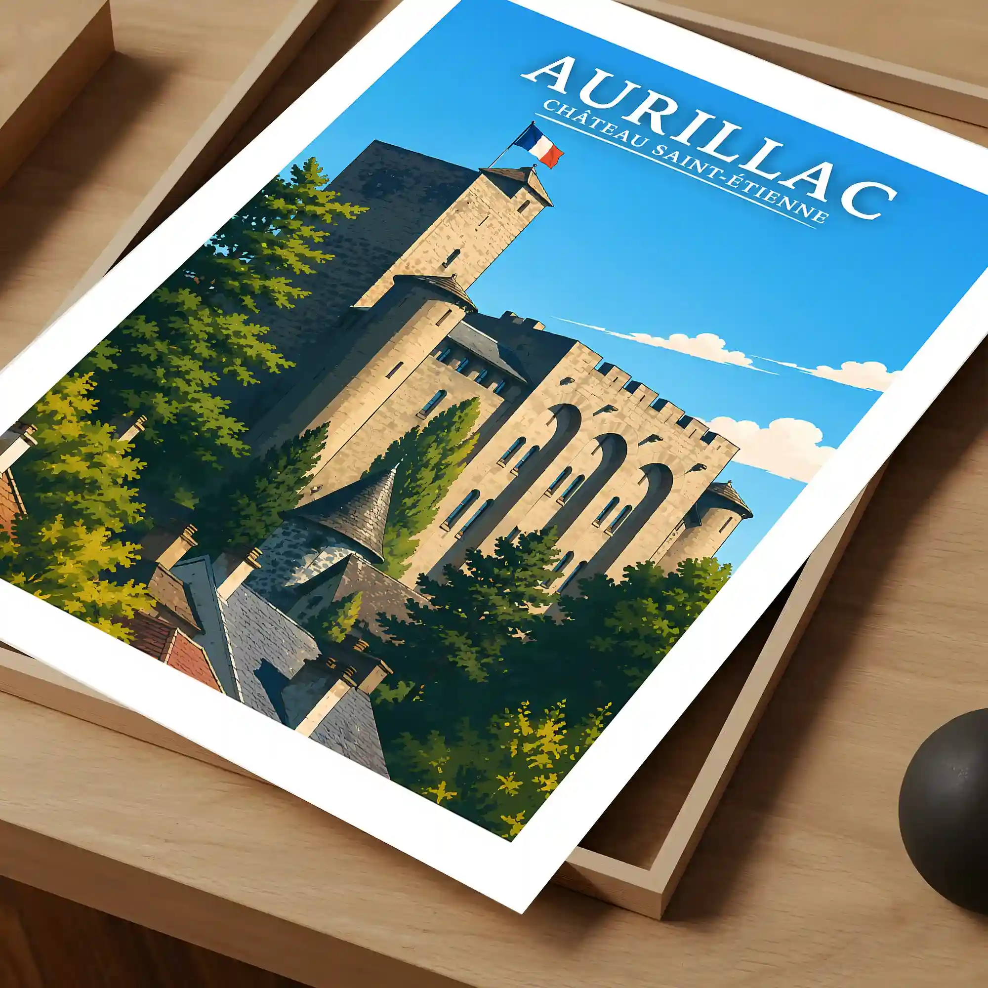 Affiche - Aurillac - Château Saint-Étienne - Image 4