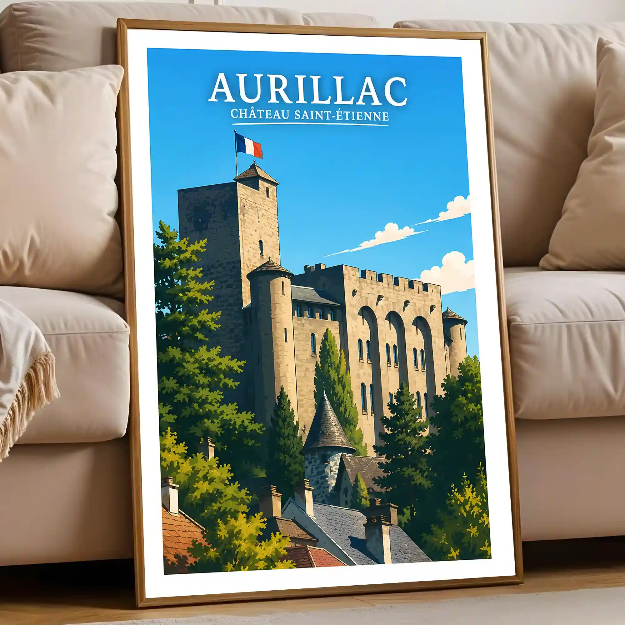 Affiche - Aurillac - Château Saint-Étienne - Image 5