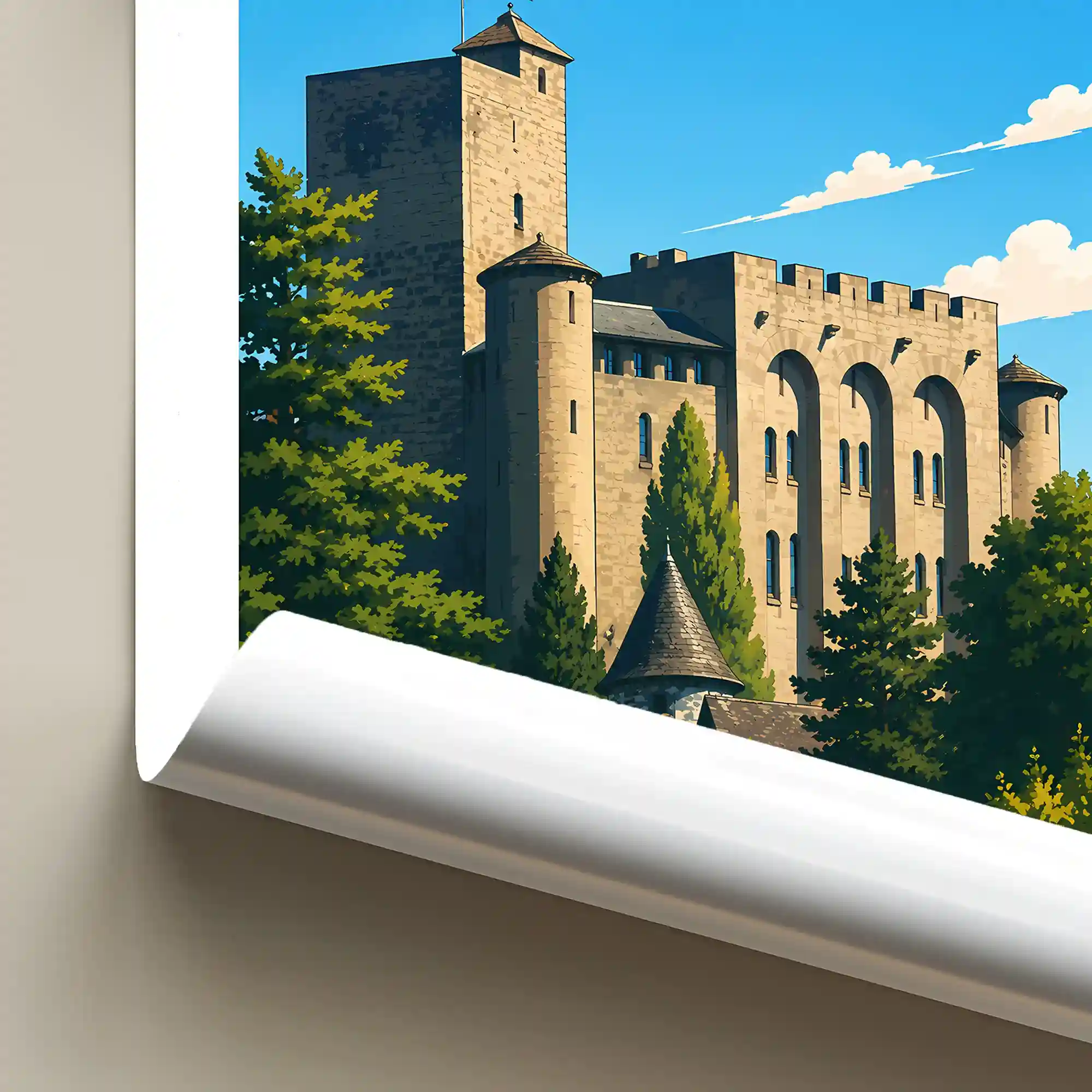 Affiche - Aurillac - Château Saint-Étienne - Image 6