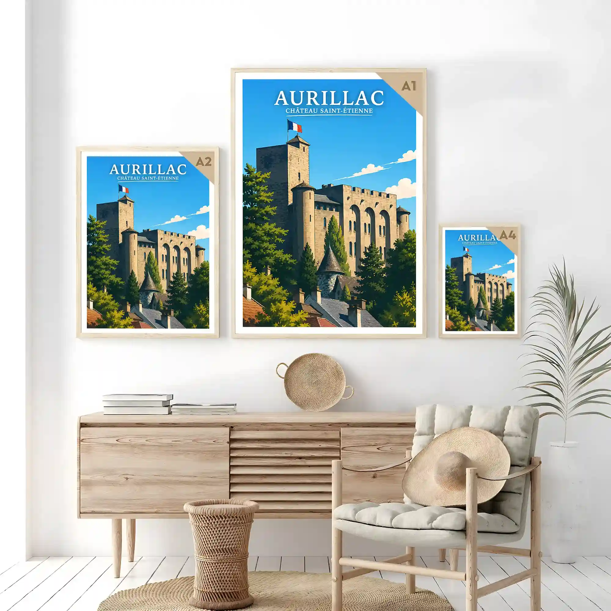 Affiche - Aurillac - Château Saint-Étienne - Image 7