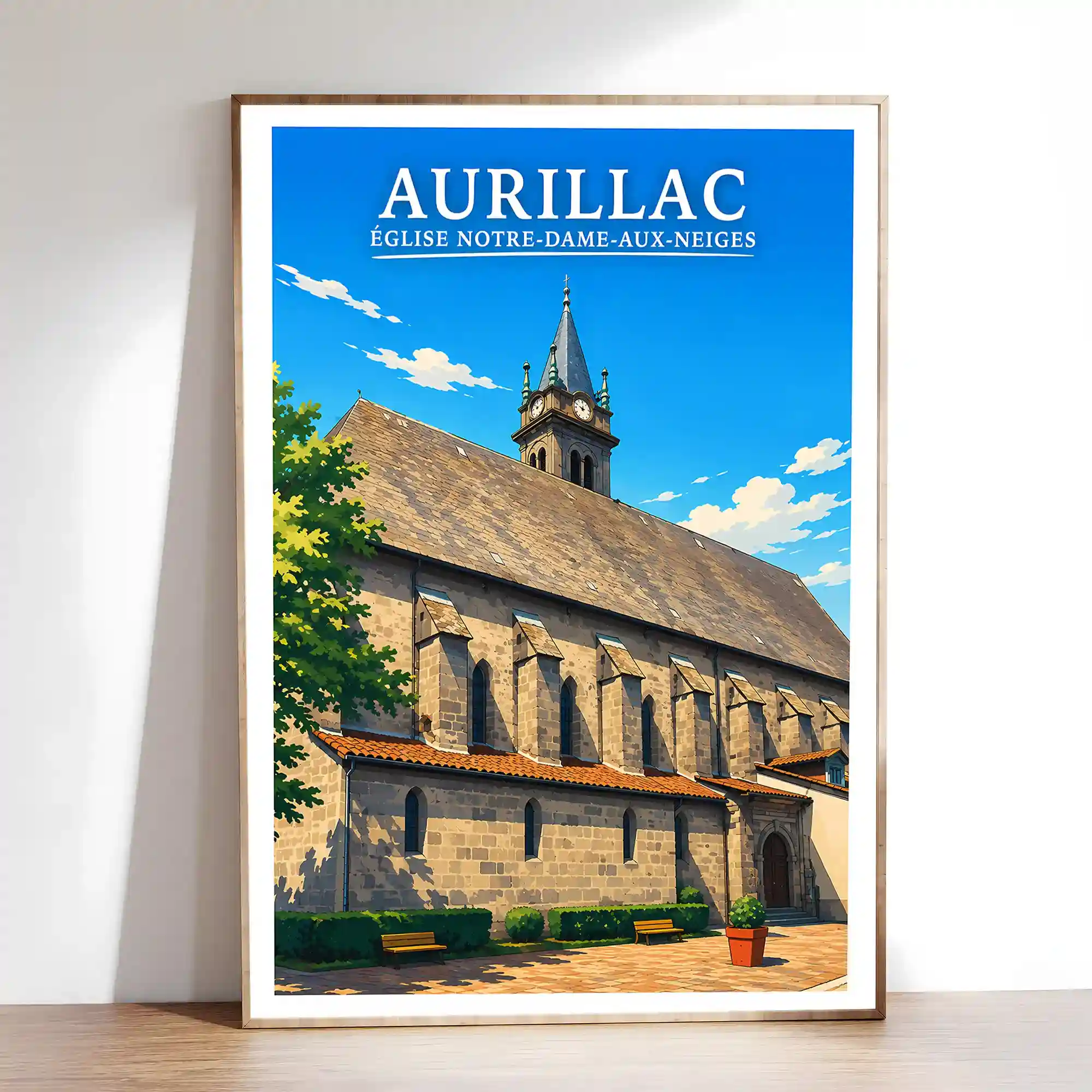 Affiche - Aurillac - Église Notre-Dame-aux-Neiges - Image 2