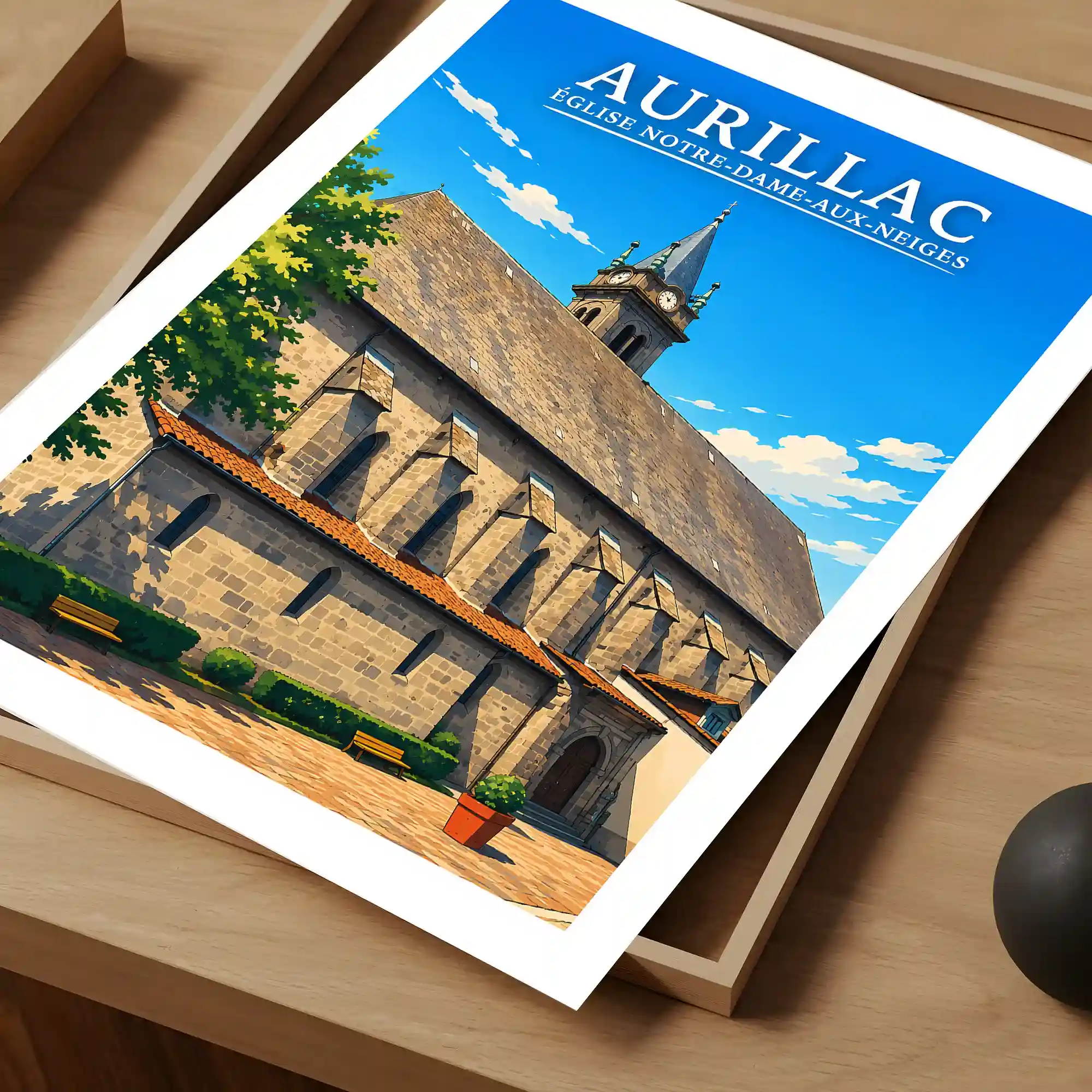 Affiche - Aurillac - Église Notre-Dame-aux-Neiges - Image 4