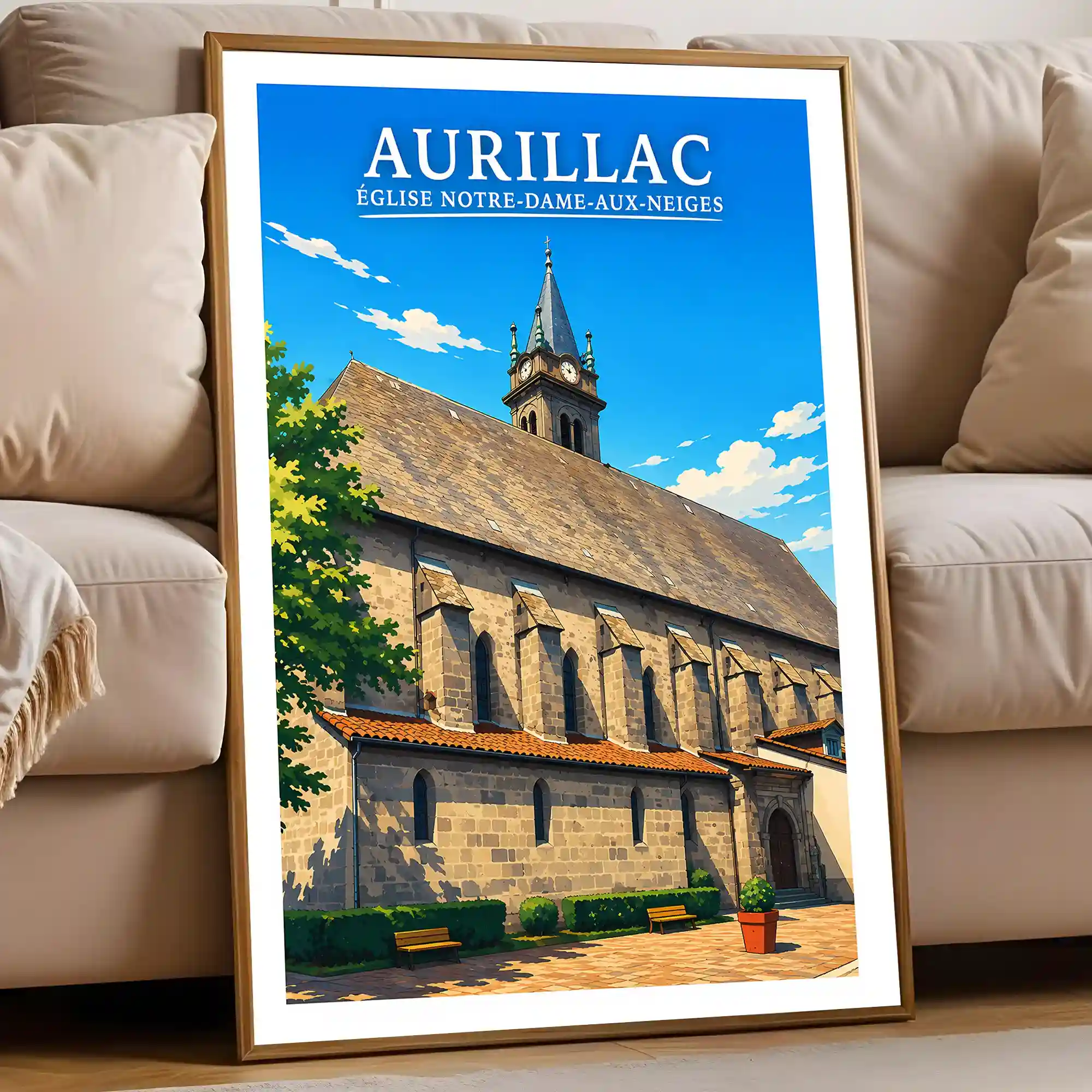 Affiche - Aurillac - Église Notre-Dame-aux-Neiges - Image 5