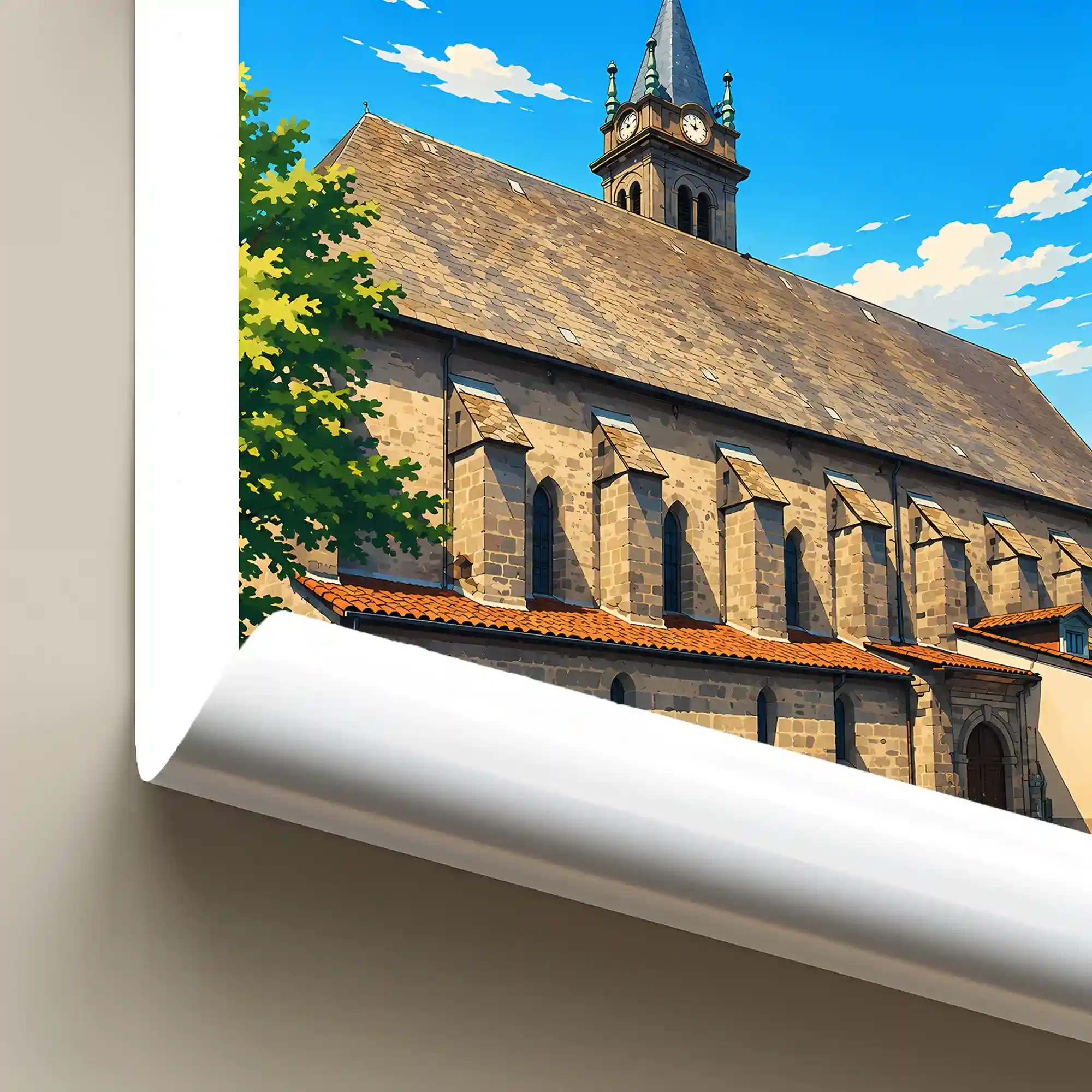 Affiche - Aurillac - Église Notre-Dame-aux-Neiges - Image 6