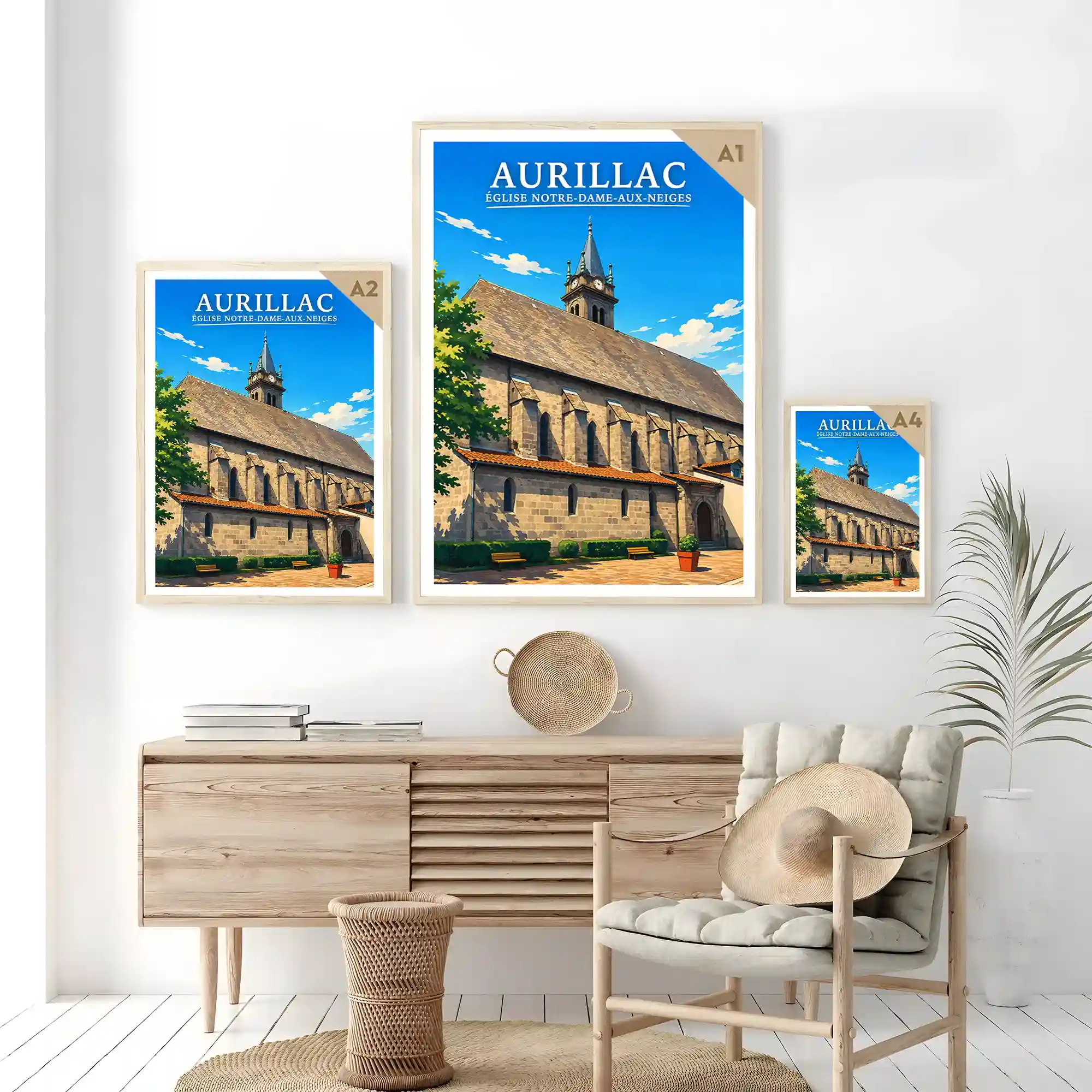 Affiche - Aurillac - Église Notre-Dame-aux-Neiges - Image 7