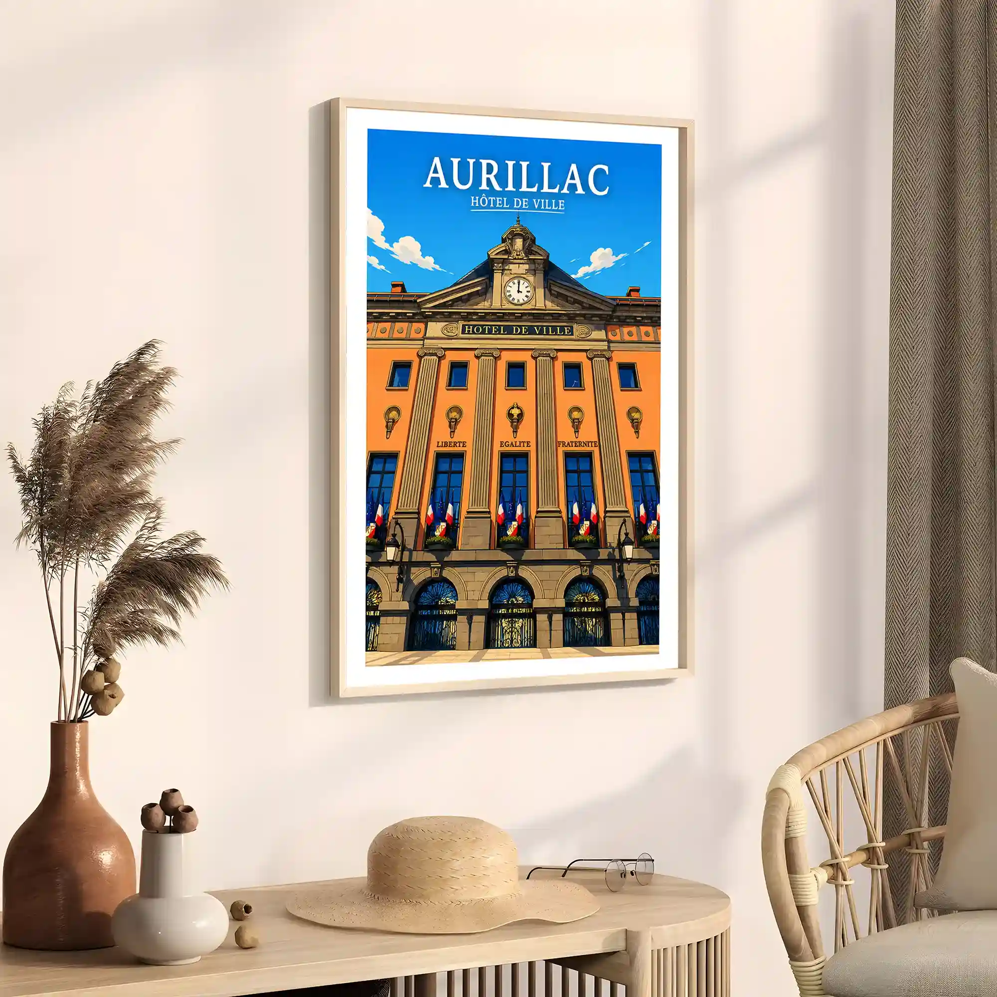 Affiche - Aurillac - Hôtel de Ville - Image 3