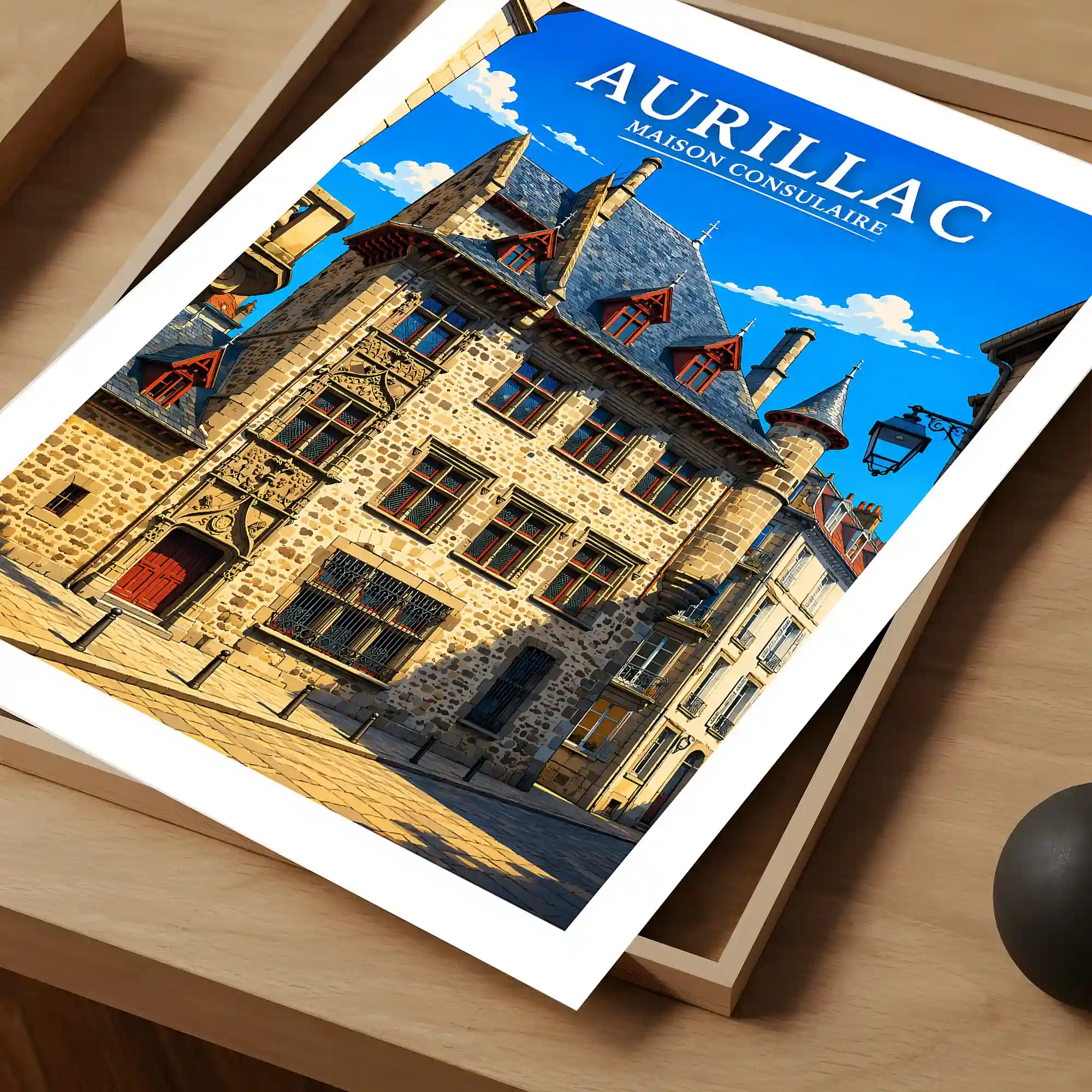 Affiche - Aurillac - Maison Consulaire - Image 4