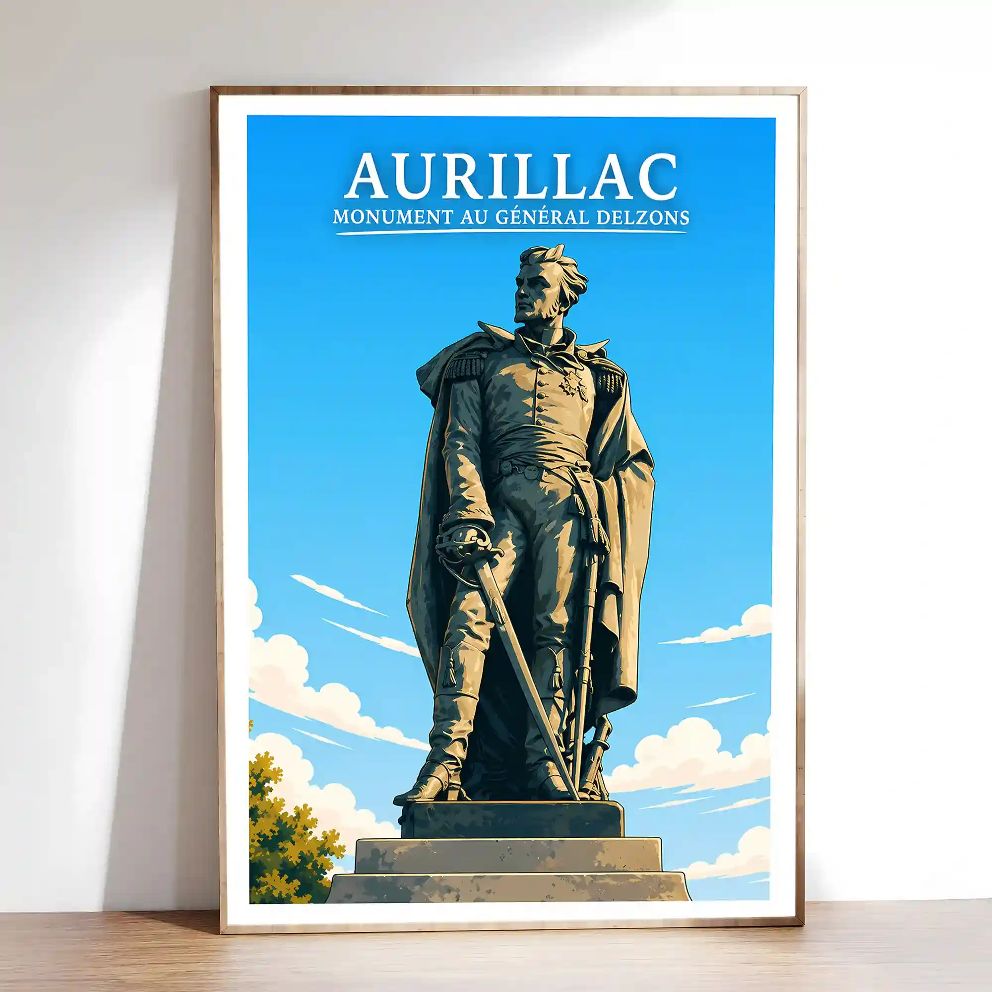 Affiche - Aurillac - Monument au Général Delzons - Image 2