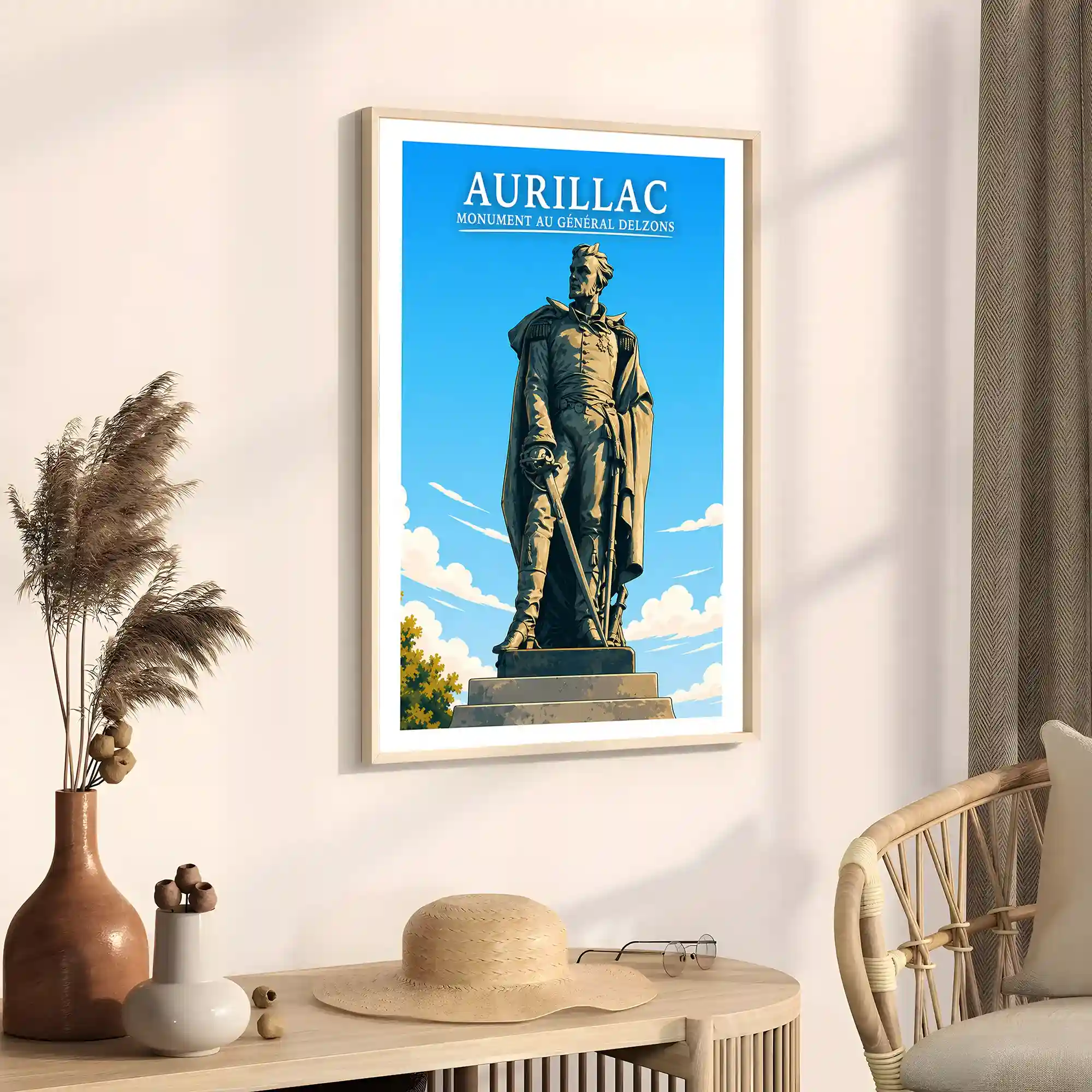 Affiche - Aurillac - Monument au Général Delzons - Image 3
