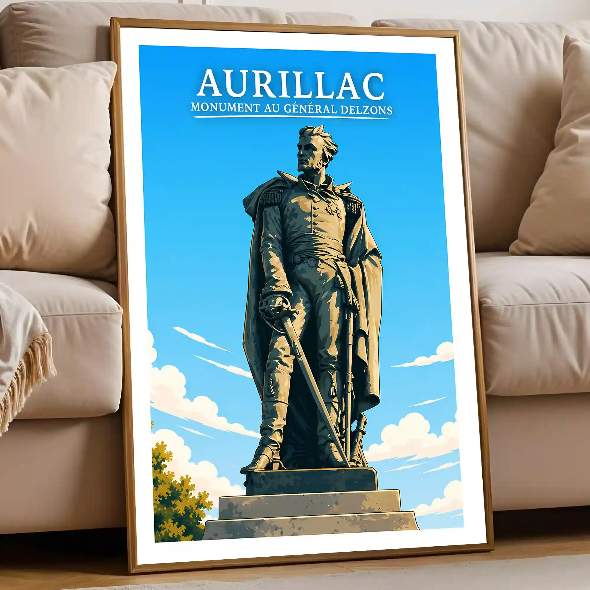Affiche - Aurillac - Monument au Général Delzons - Image 5