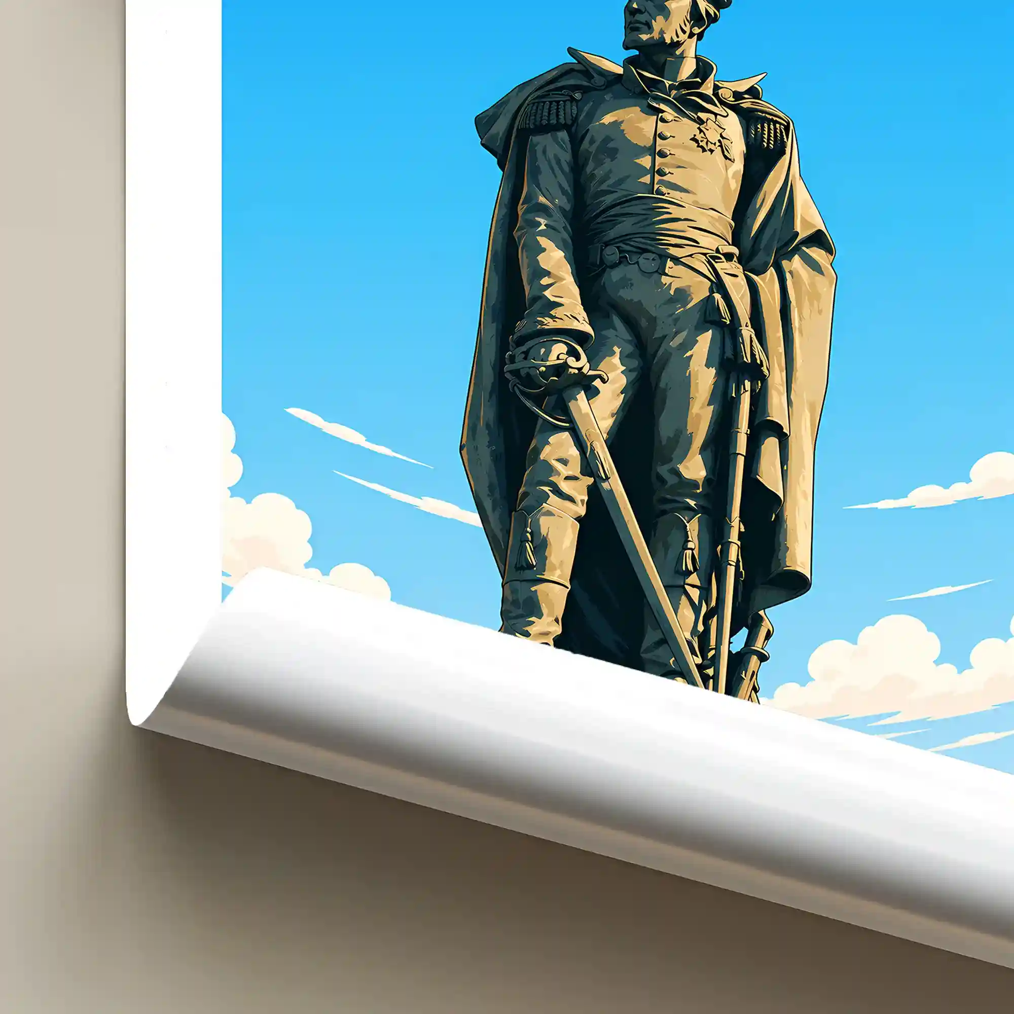 Affiche - Aurillac - Monument au Général Delzons - Image 6