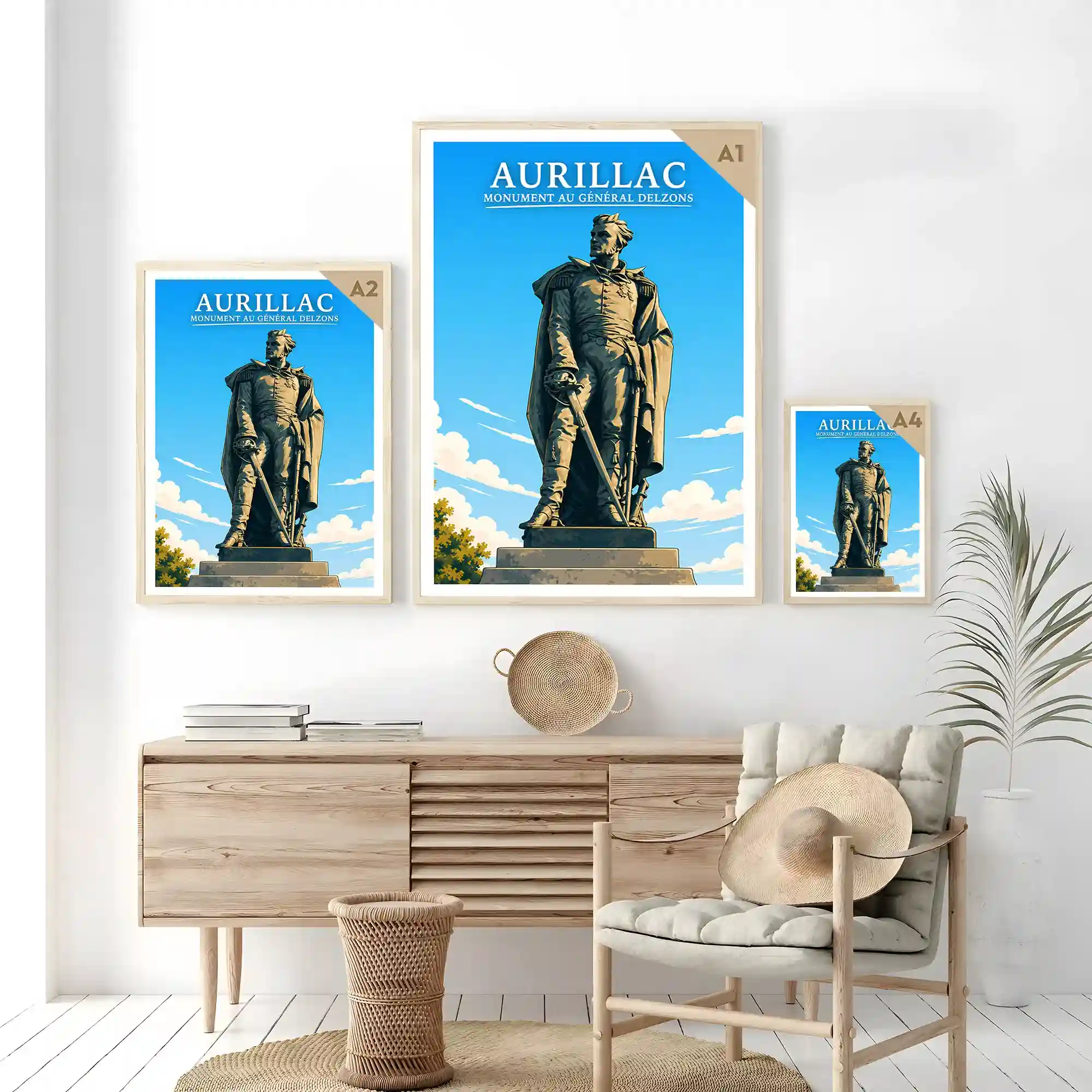 Affiche - Aurillac - Monument au Général Delzons - Image 7
