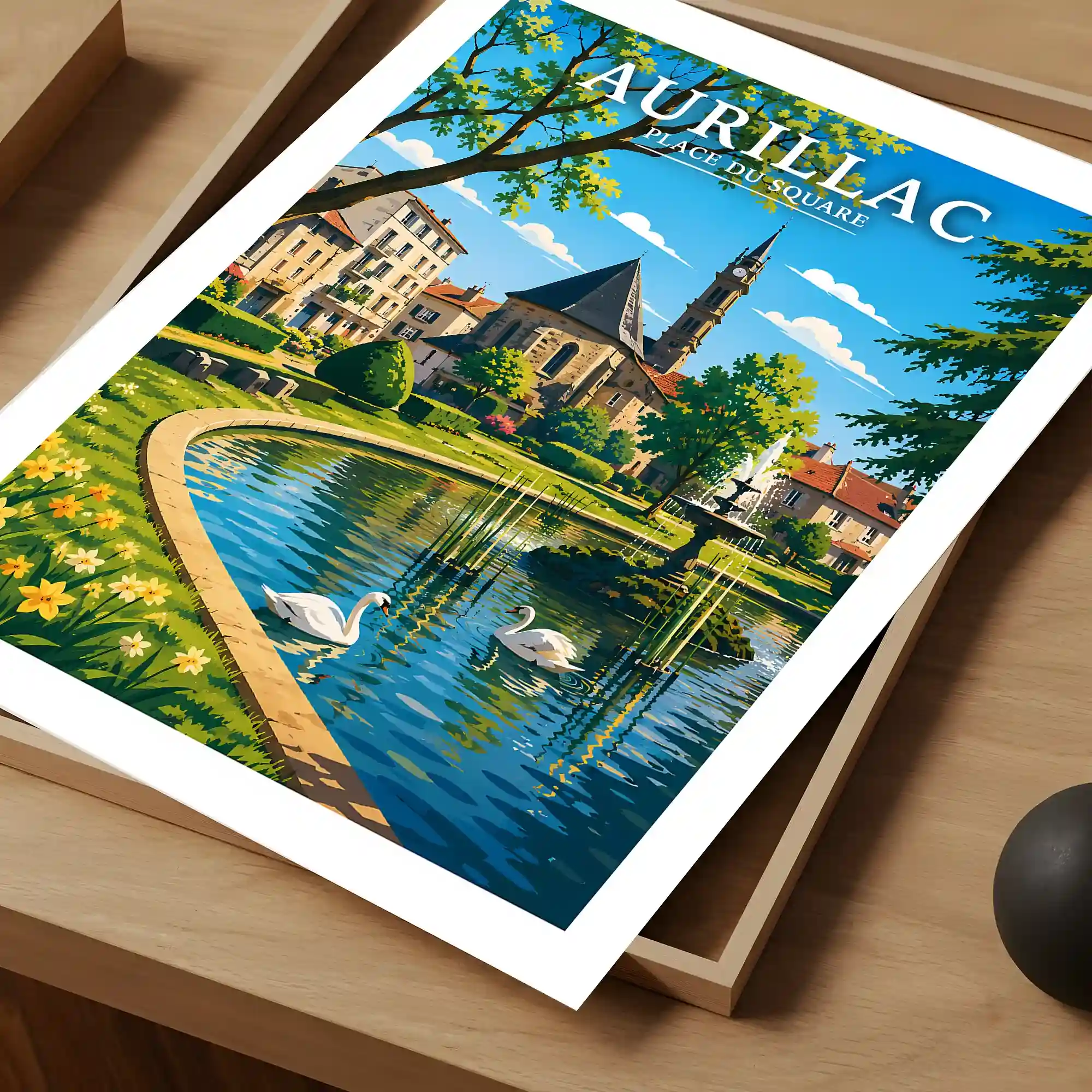 Affiche - Aurillac - Place du Square - Image 4