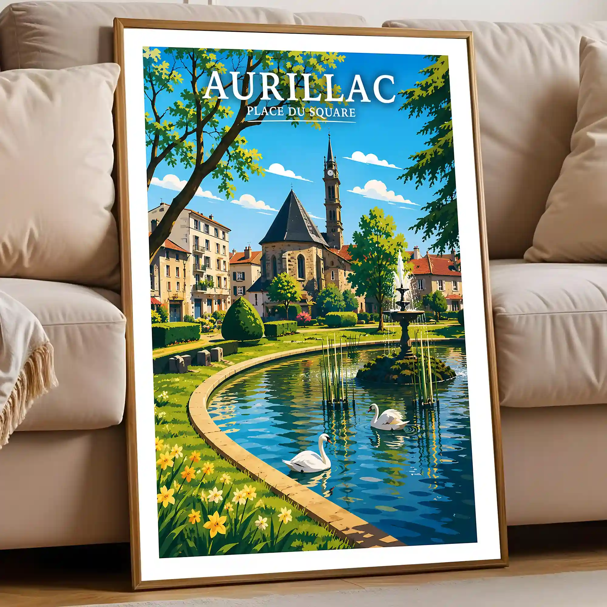 Affiche - Aurillac - Place du Square - Image 5