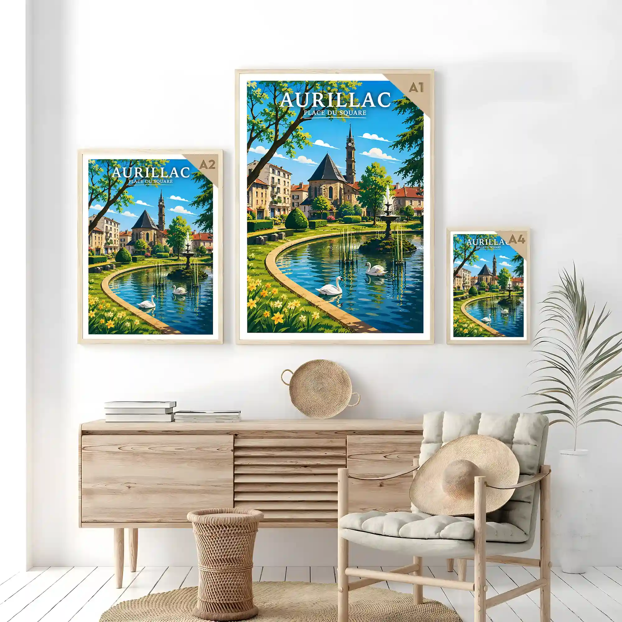 Affiche - Aurillac - Place du Square - Image 7