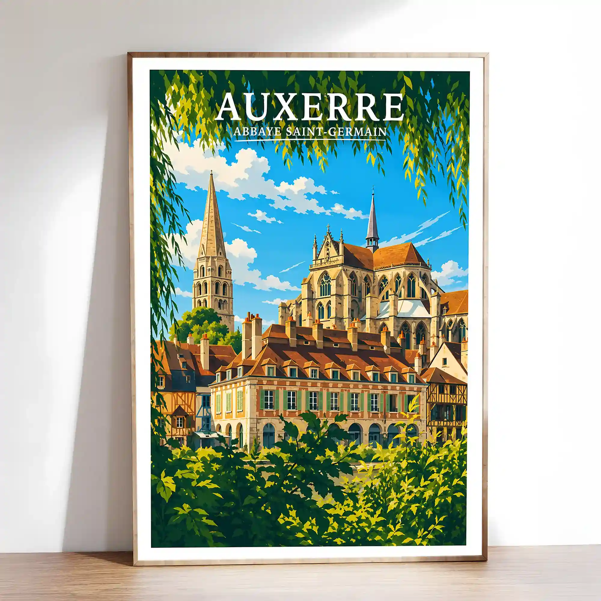 Affiche - Auxerre - Abbaye Saint-Germain - Image 2