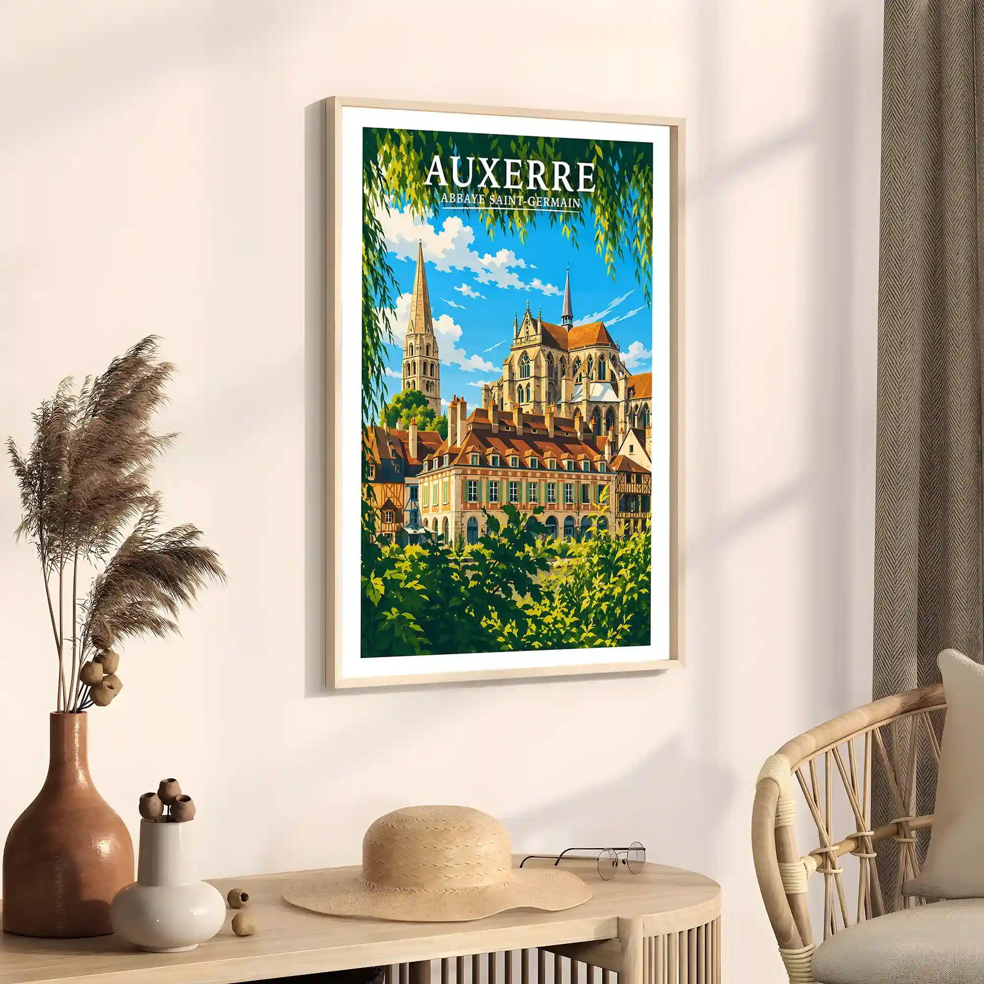 Affiche - Auxerre - Abbaye Saint-Germain - Image 3