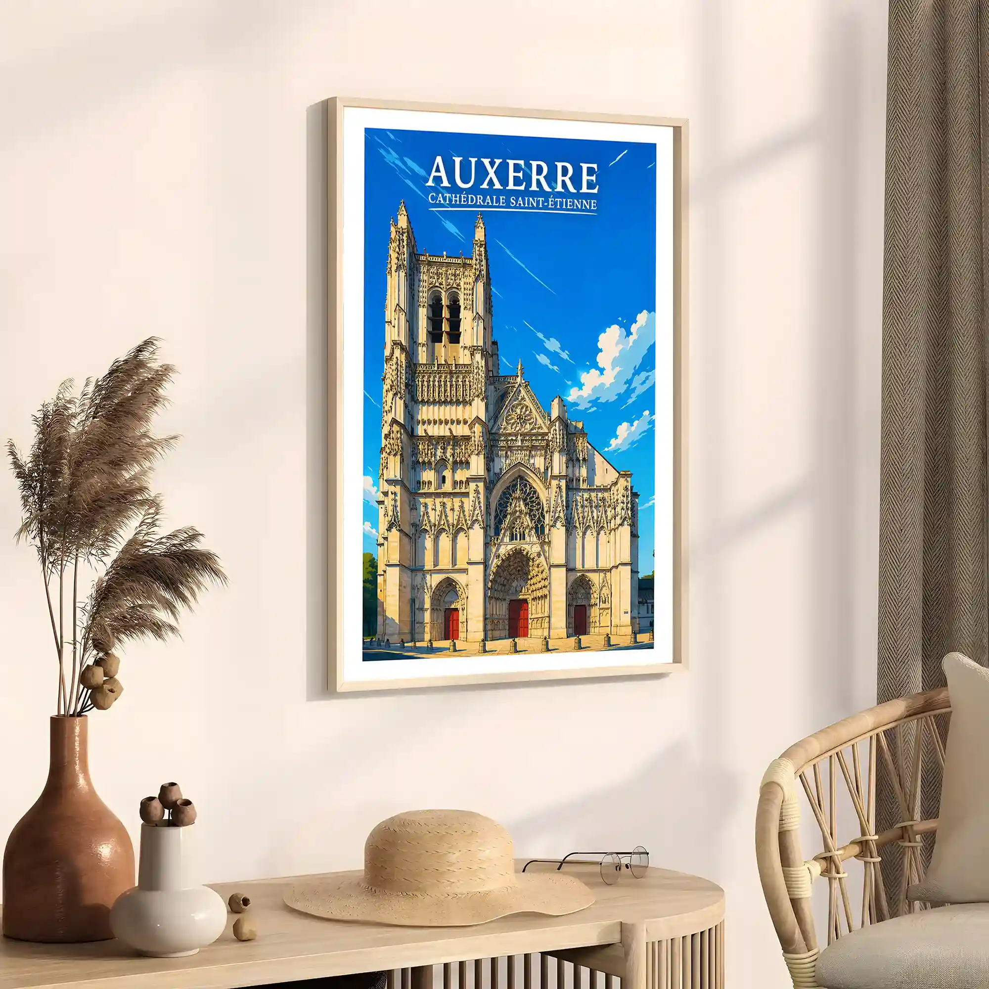 Affiche - Auxerre - Cathédrale Saint-Étienne - Image 3