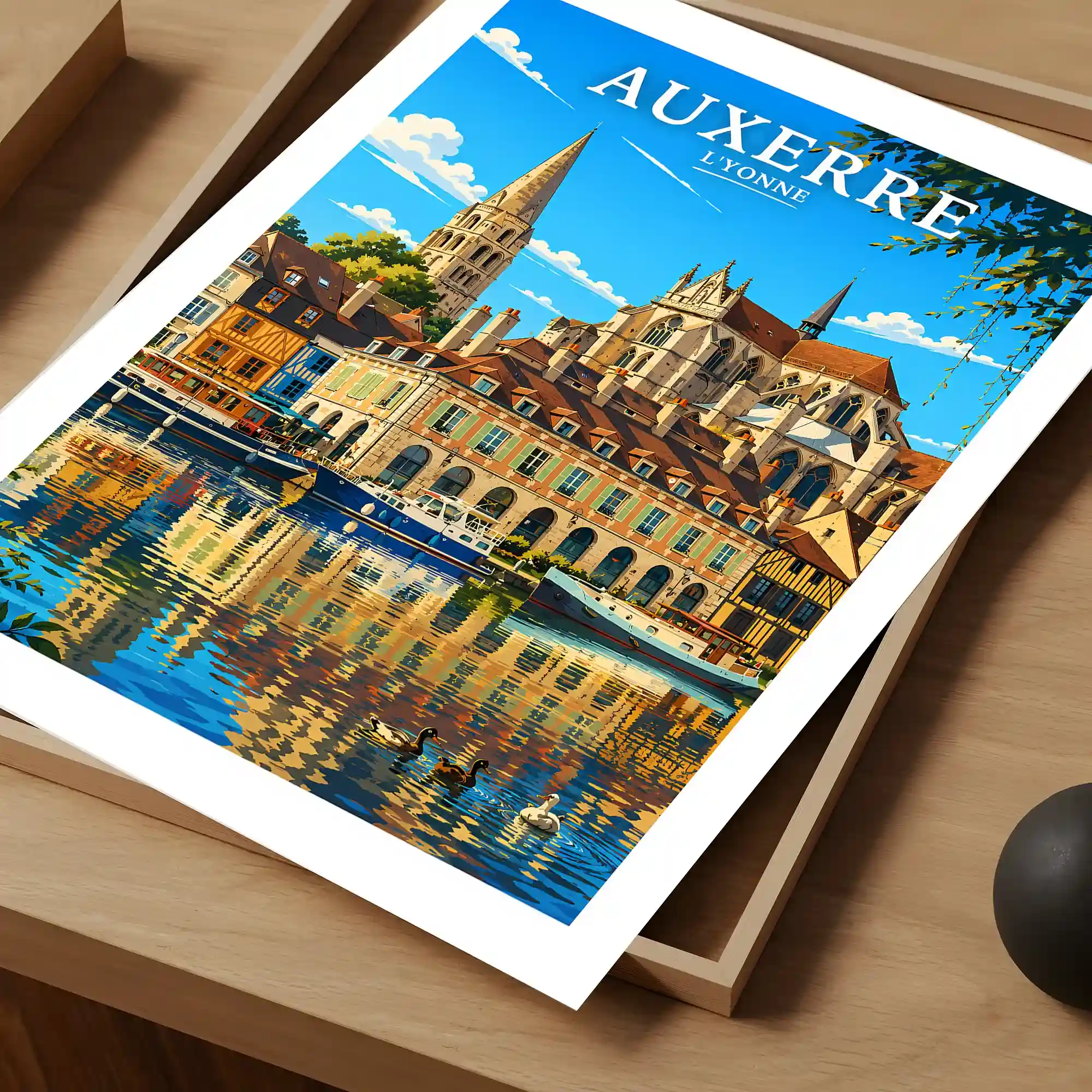 Affiche - Auxerre - L'Yonne - Image 4