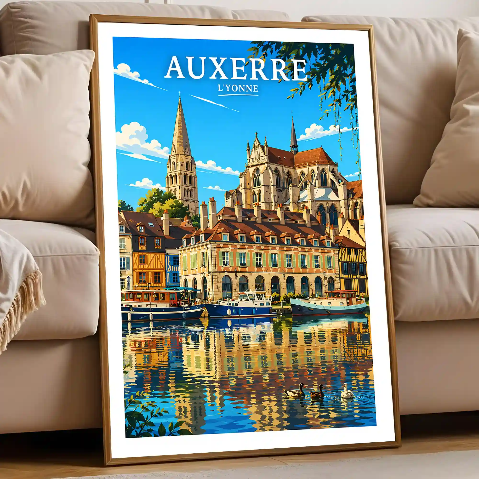 Affiche - Auxerre - L'Yonne - Image 5