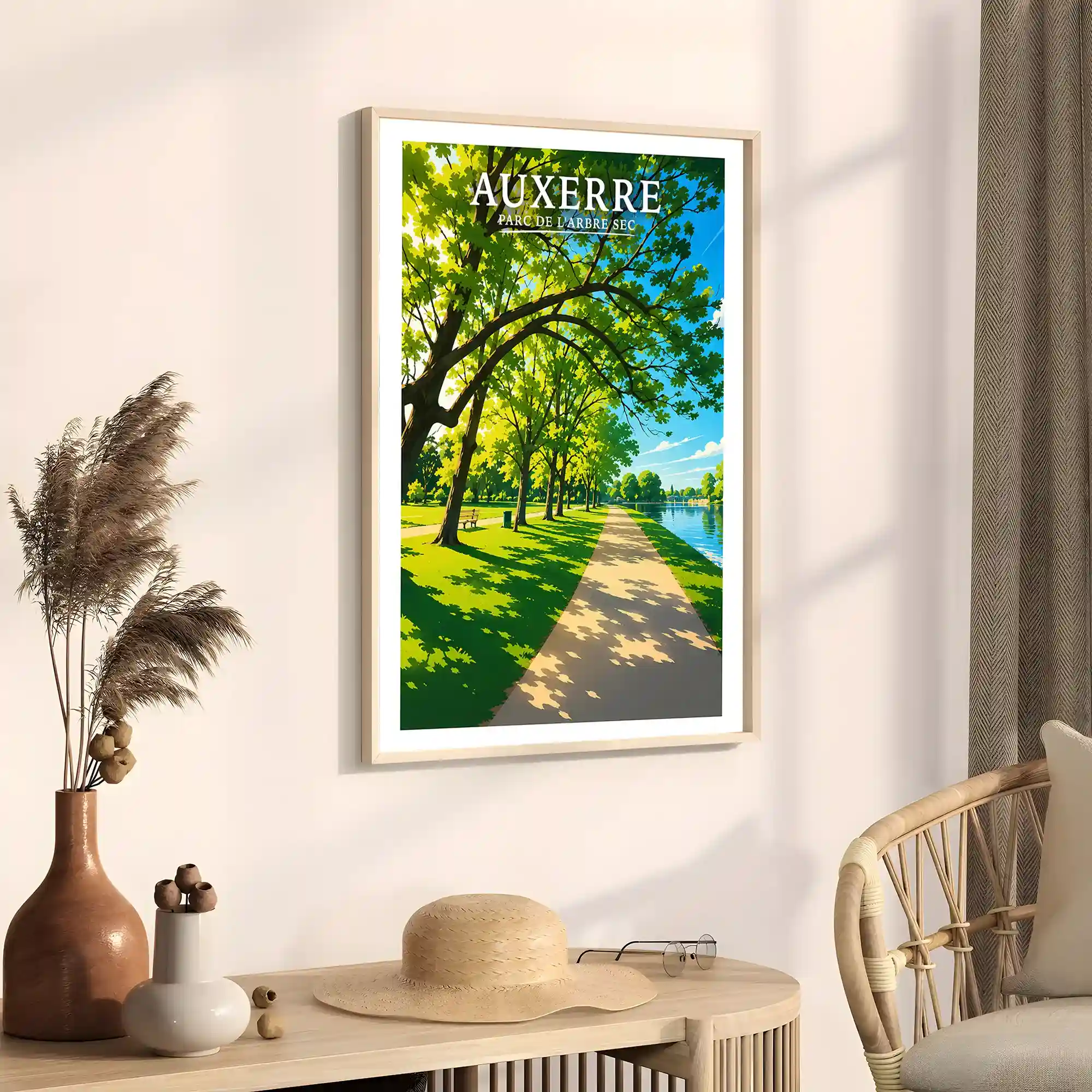 Affiche - Auxerre - Parc de l'Arbre Sec - Image 3