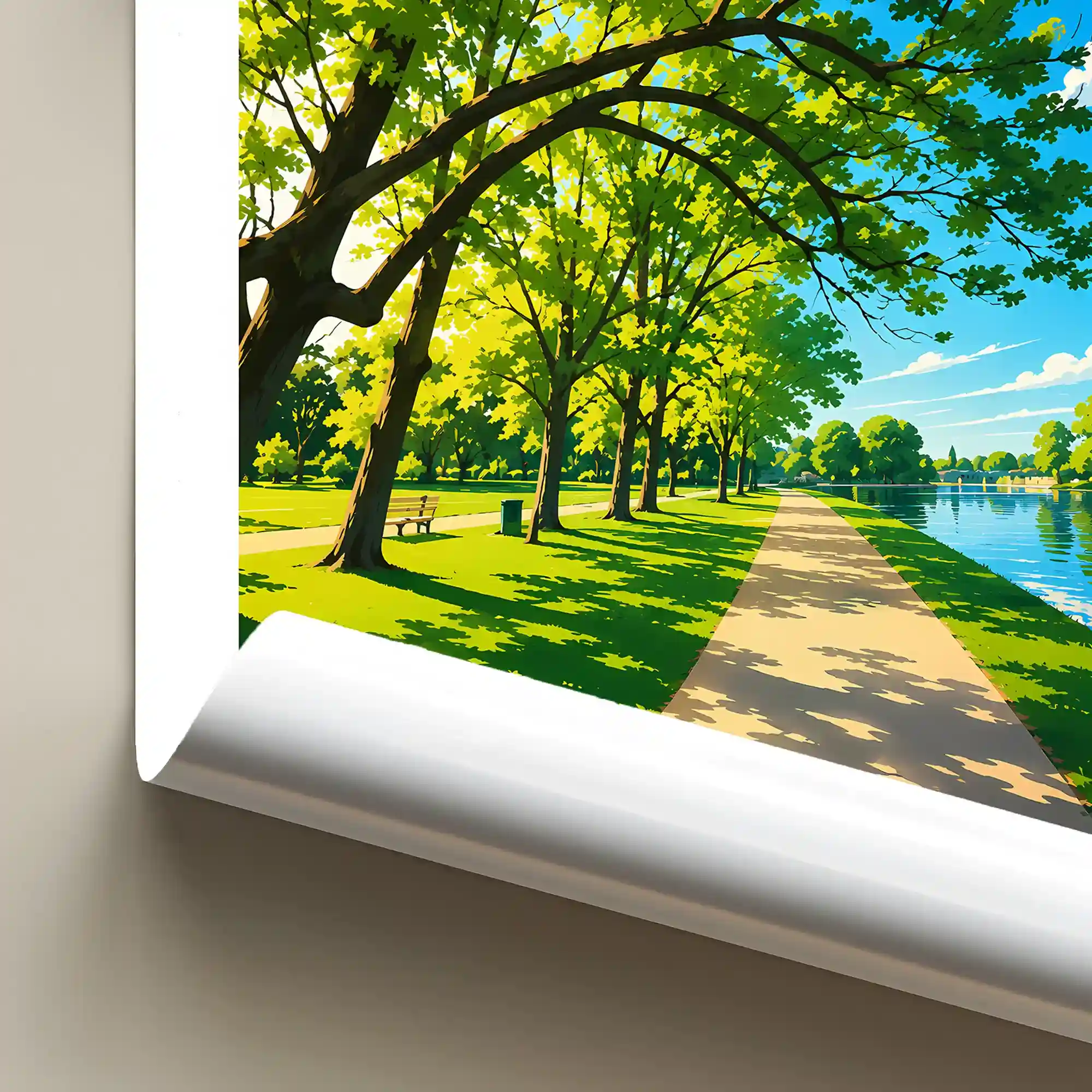 Affiche - Auxerre - Parc de l'Arbre Sec - Image 6