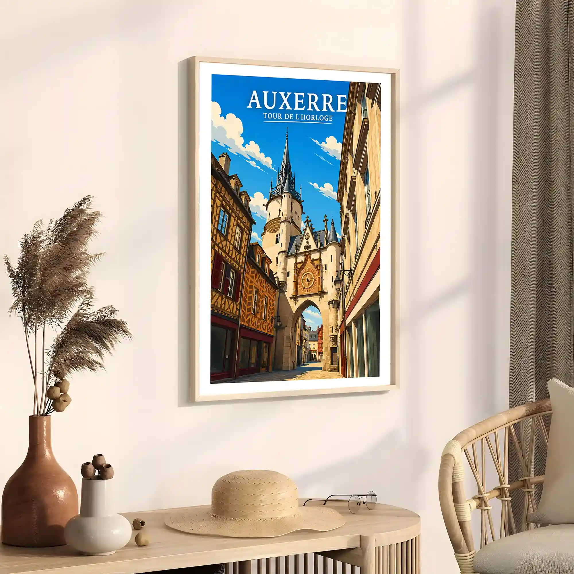 Affiche - Auxerre - Tour de l'Horloge - Image 3